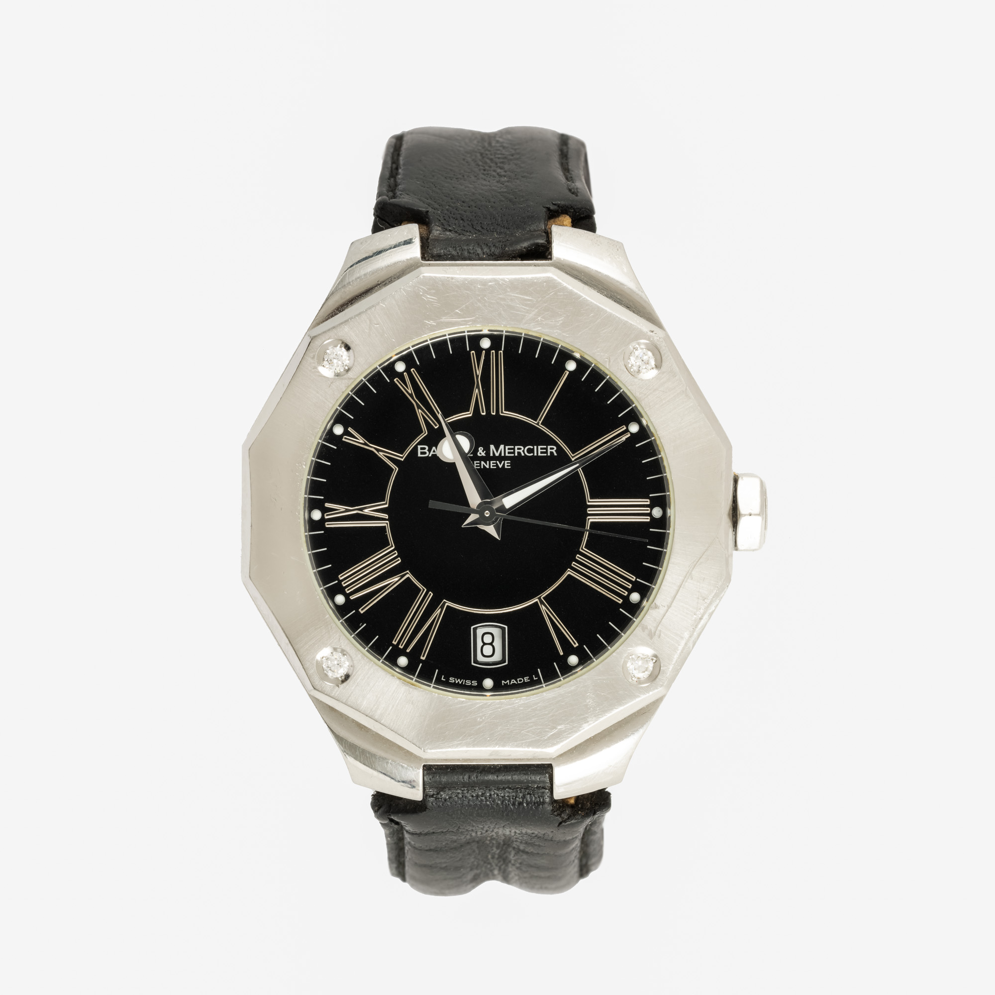 Ceas Baume & Mercier Riviera, cu diamante, de mână, unisex