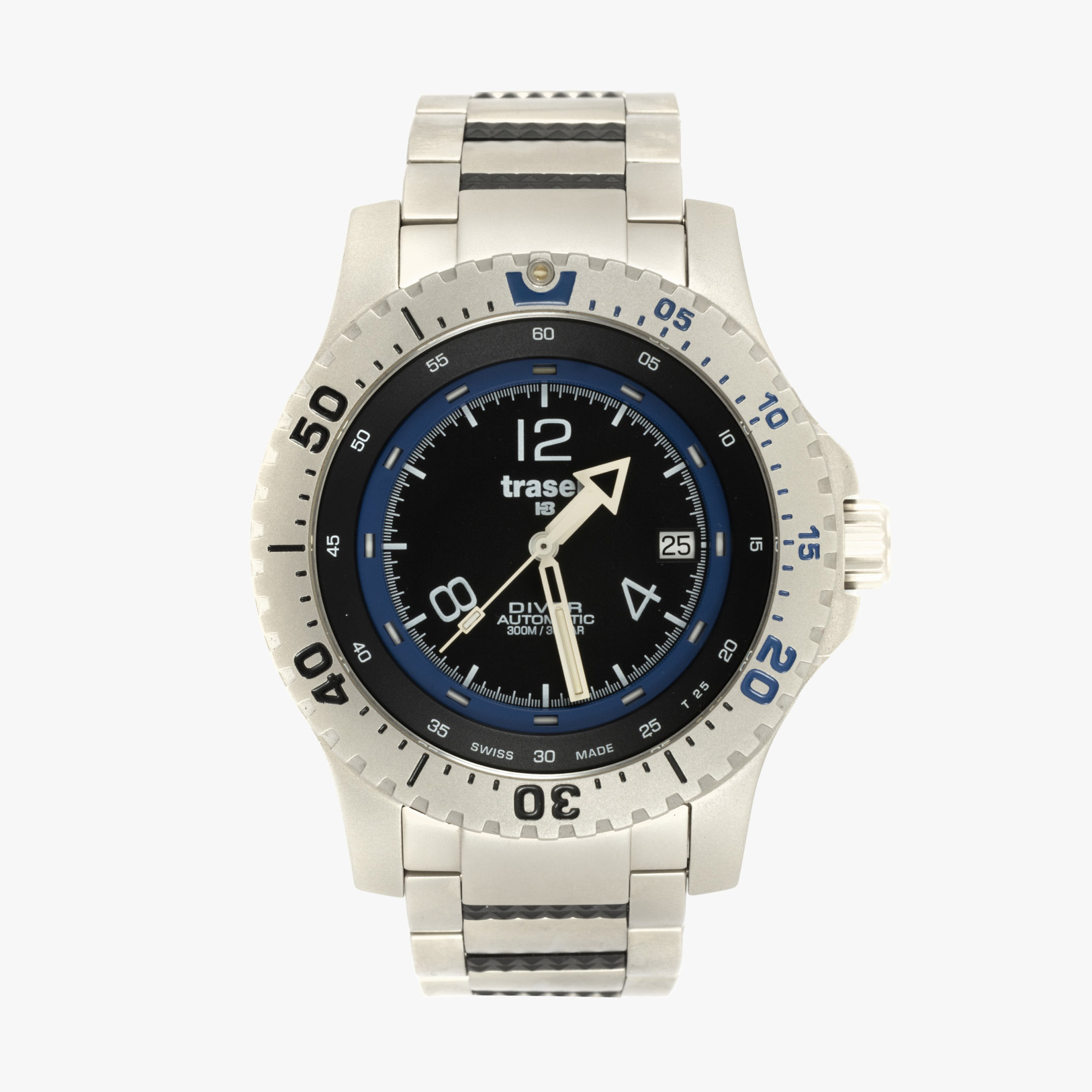 Ceas Traser Diver, de mână, bărbătesc, însoțit de cutia originală