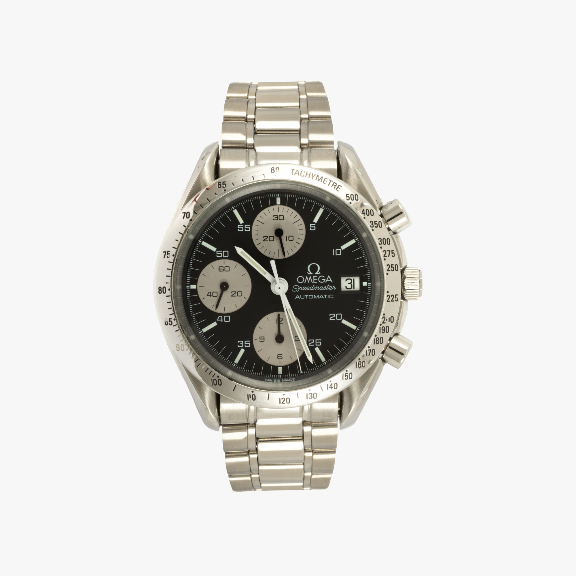 Ceas Omega Speedmaster, de mână, bărbătesc, însoțit de cutie de călătorie