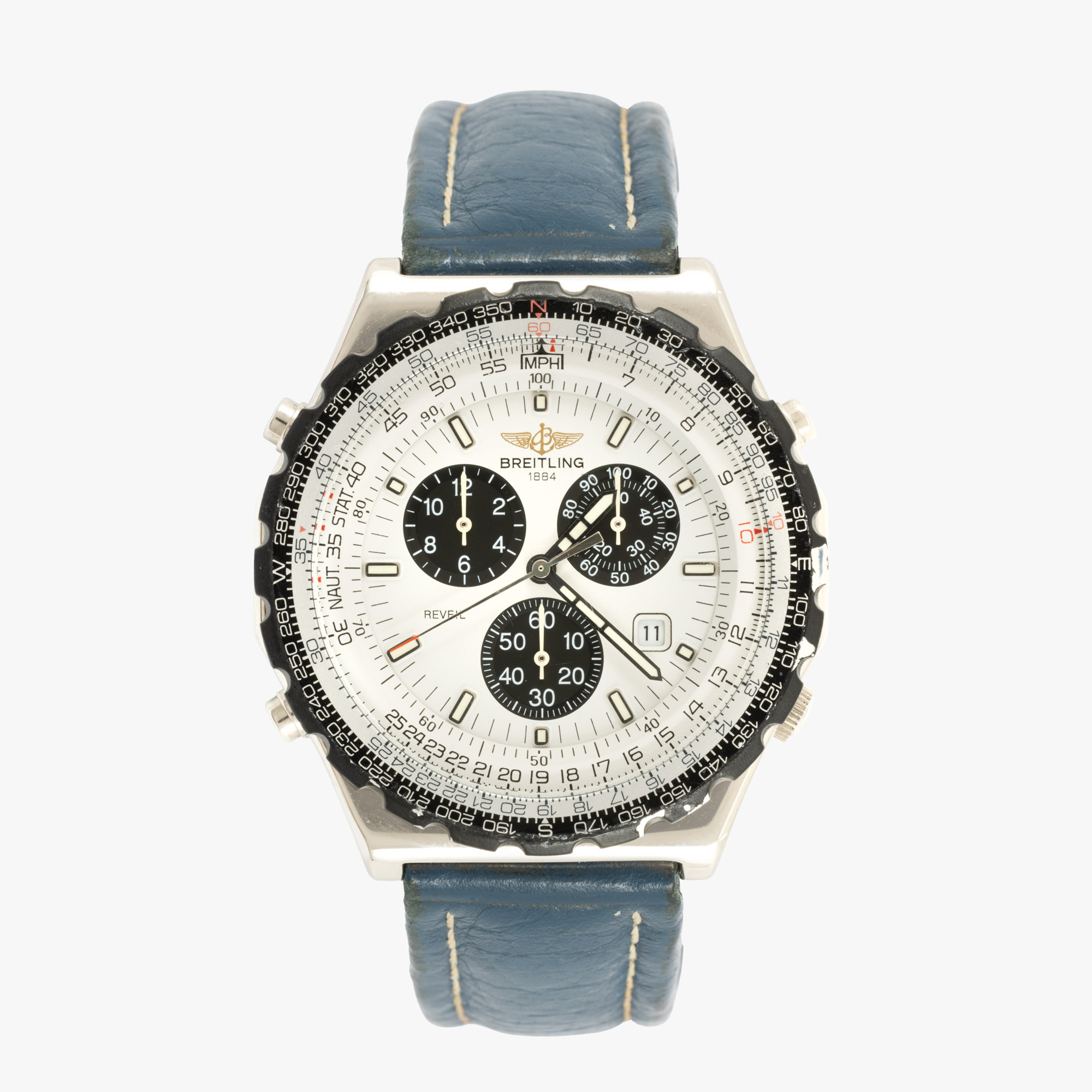 Ceas Breitling Jupiter Pilot, de mână, bărbătesc, însoțit de cutie de călătorie