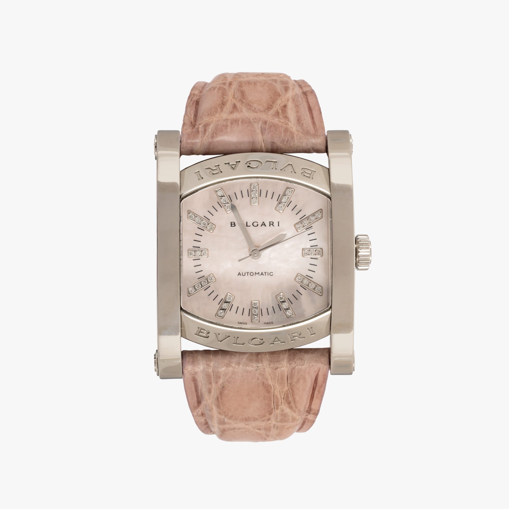 Bvlgari Assioma Ladies' Hand Watch with Diamonds