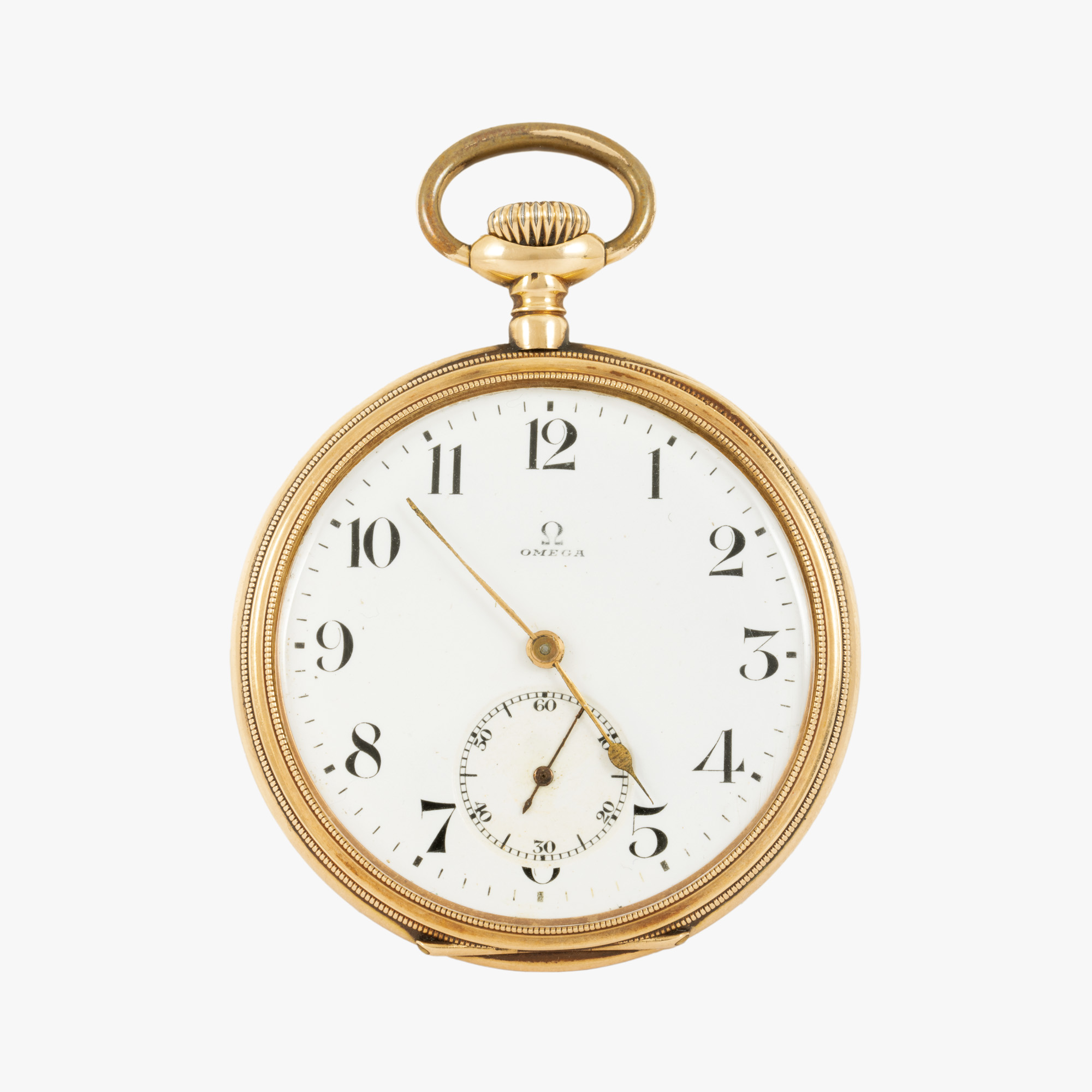 Ceas Omega, din aur, de buzunar, bărbătesc