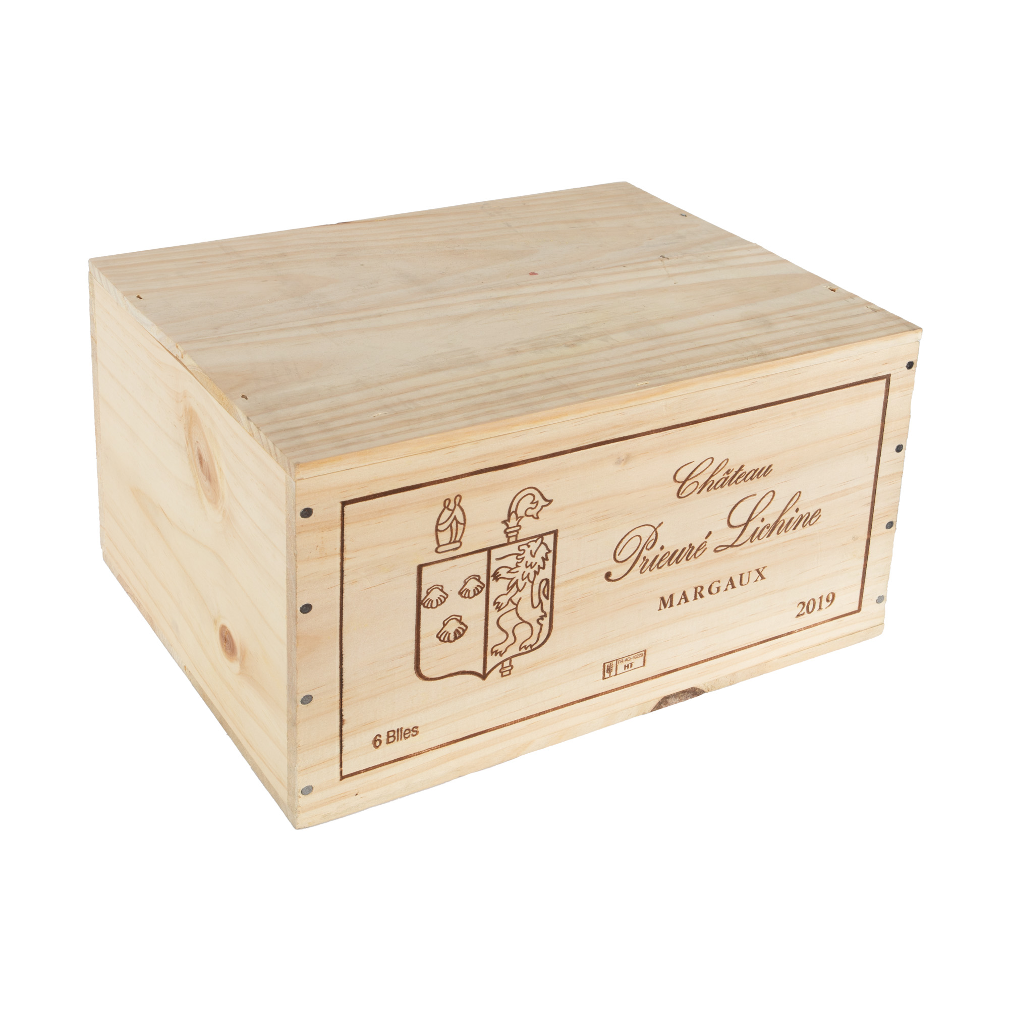 Château Prieuré-Lichine, Margaux Fourth Grand Crus, 2019, 6 pcs x 0.75l, in original and sealed box