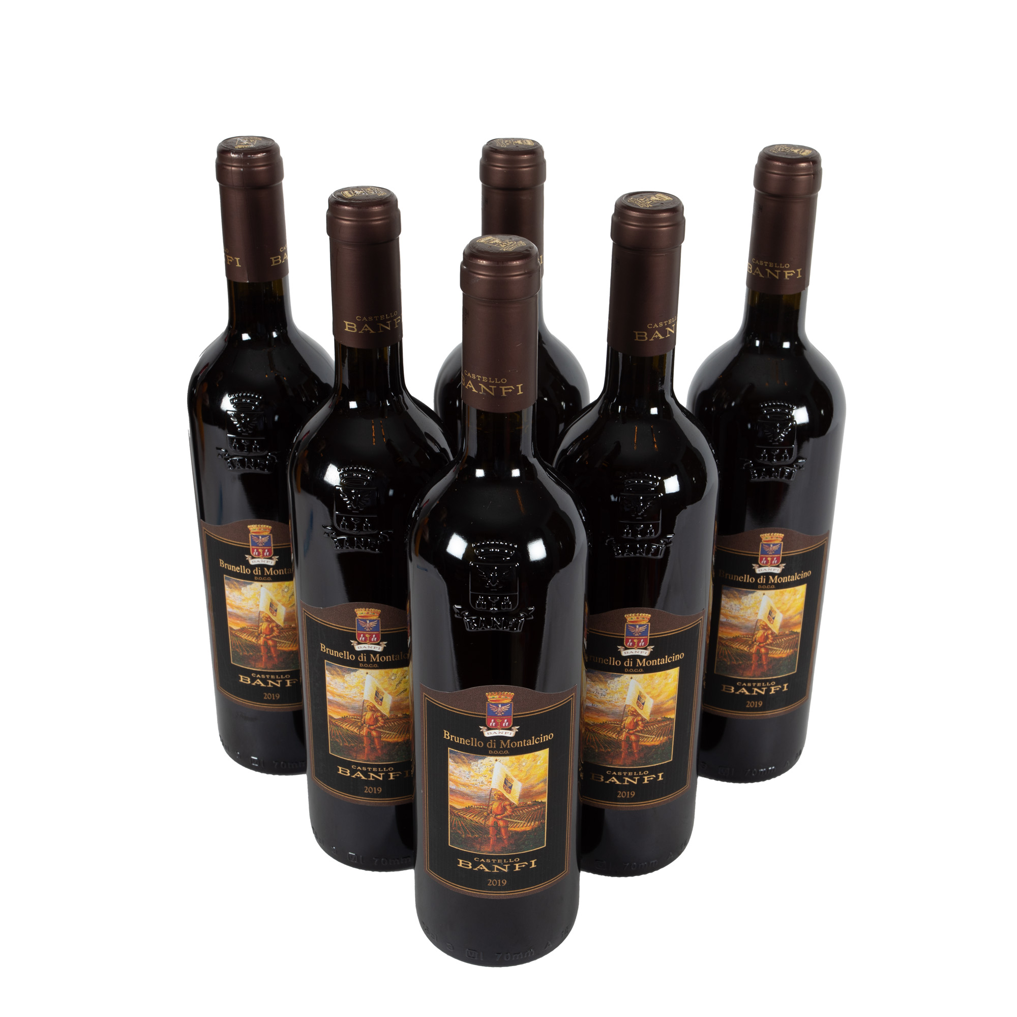 Banfi, Brunello di Montalcino, Toscana, 2019, 6st x 0,75l