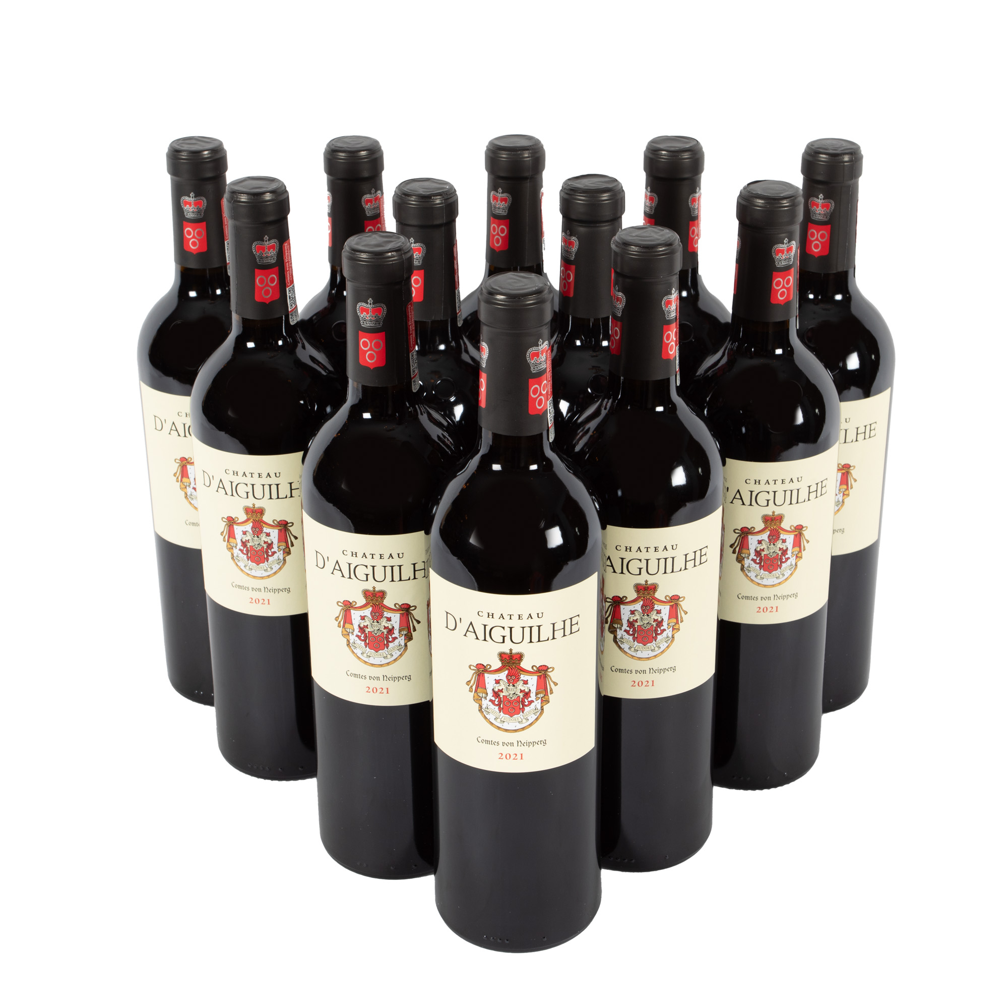 Château D'Aiguilhe, Castillon Cotes de Bordeaux, 2021, 12st x 0,75l