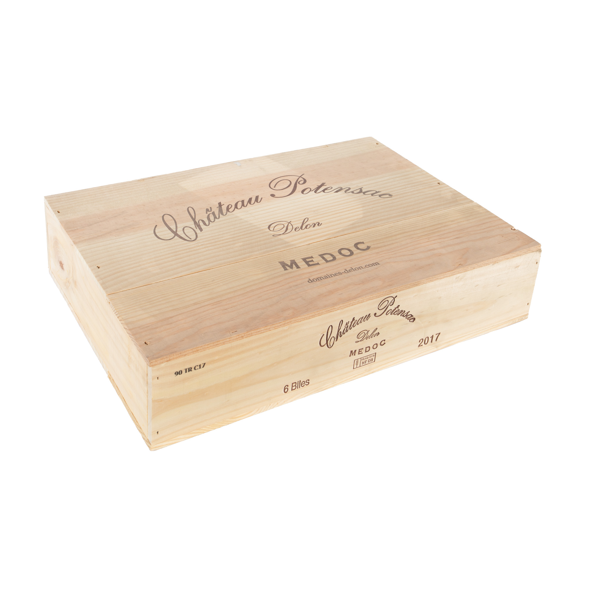 Château Potensac, Médoc, 2017, 6st x 0,75l, în cutia originală și sigilată