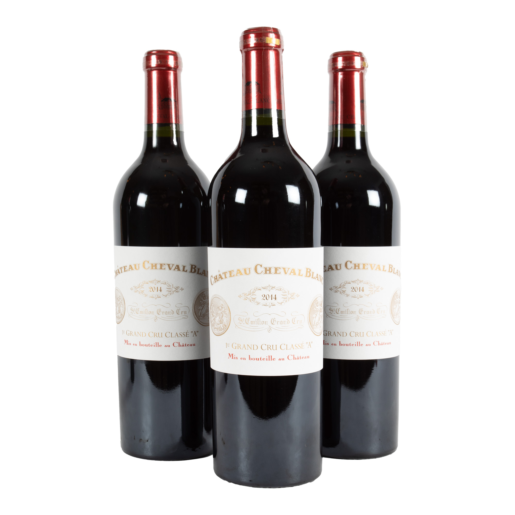 Château Cheval Blanc, Saint-Émilion First Grand Cru Classé, 2014, 3st x 0,75l