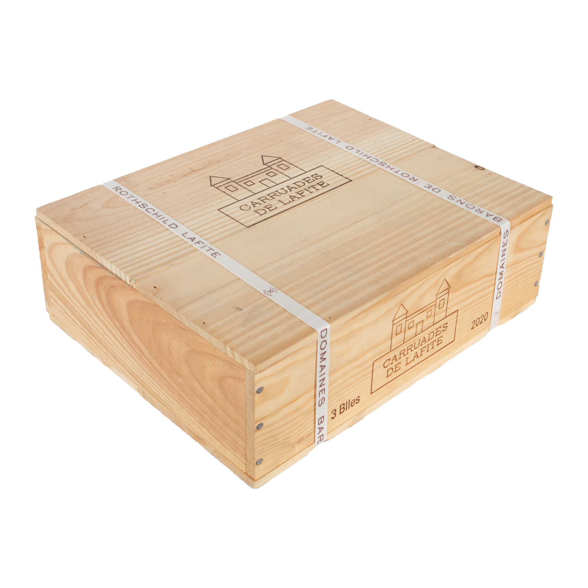 Carruades De Lafite, Pauillac, 2020, 3st x 0,75l, în cutia originală și sigilată
