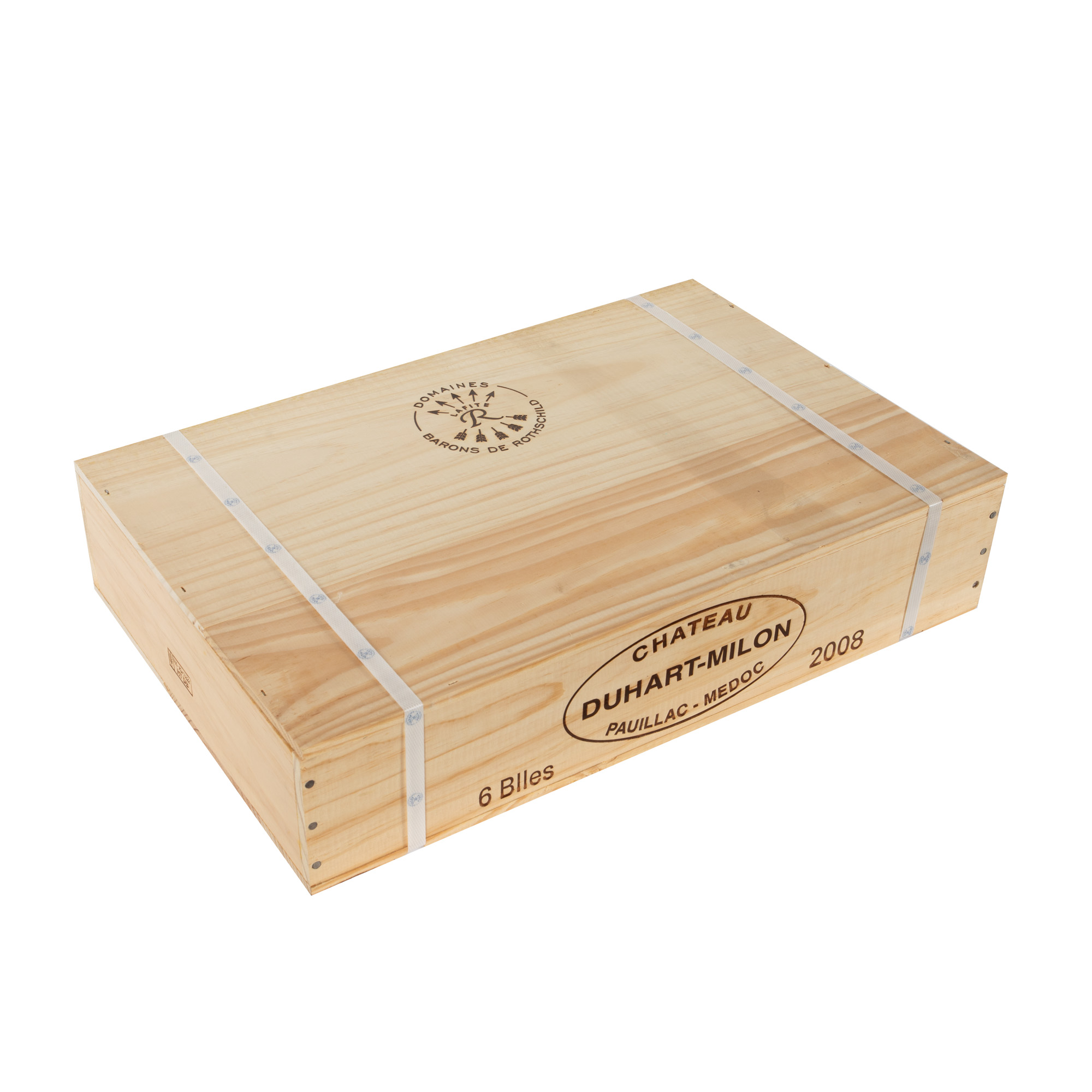 Château Duhart-Milon, Pauillac Cru Classé, 2008, 6 bottles x 0.75l, in the original and sealed box