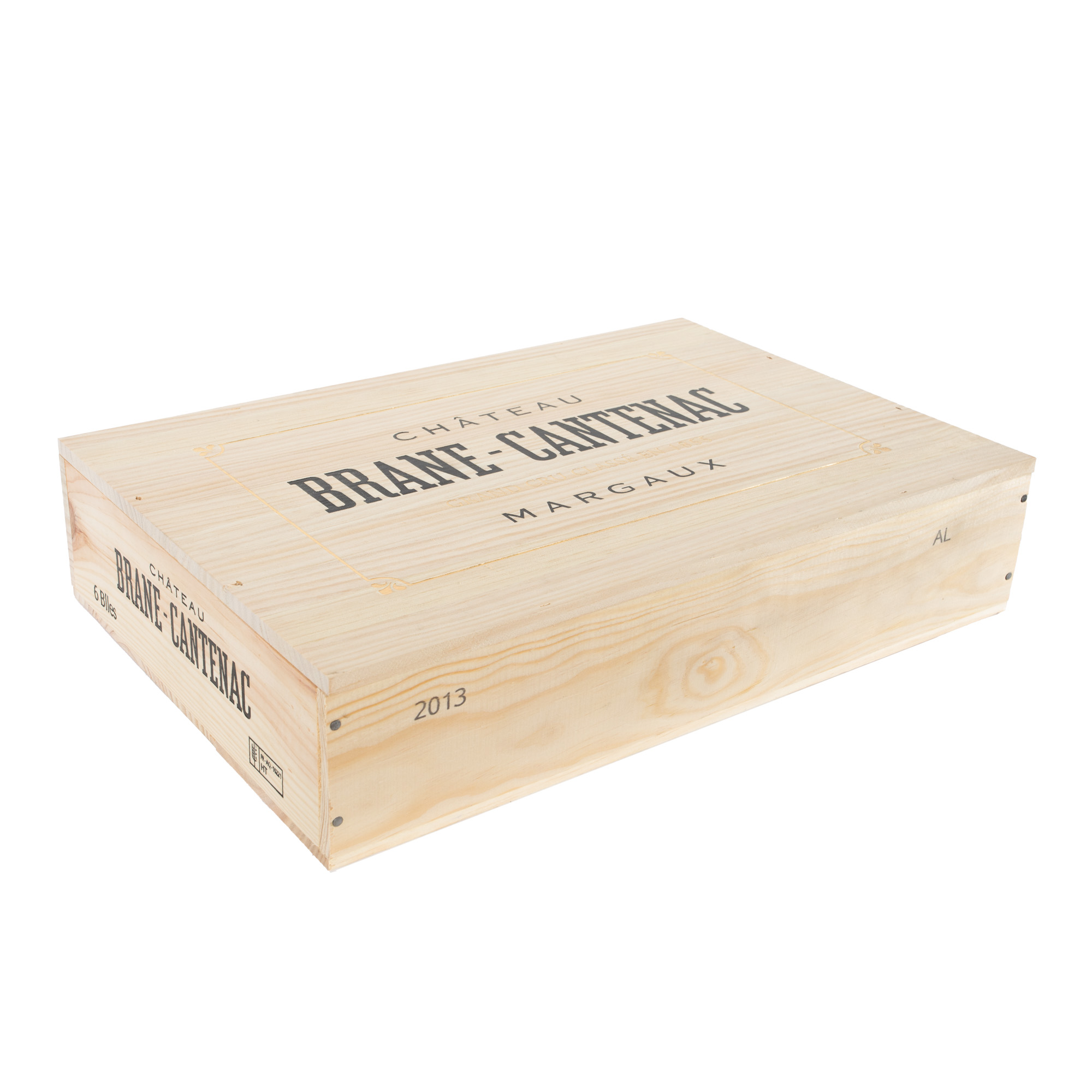 Château Brane Cantenac, Margaux Cru Classé, 2013, 6st x 0,75l, în cutia originală și sigilată