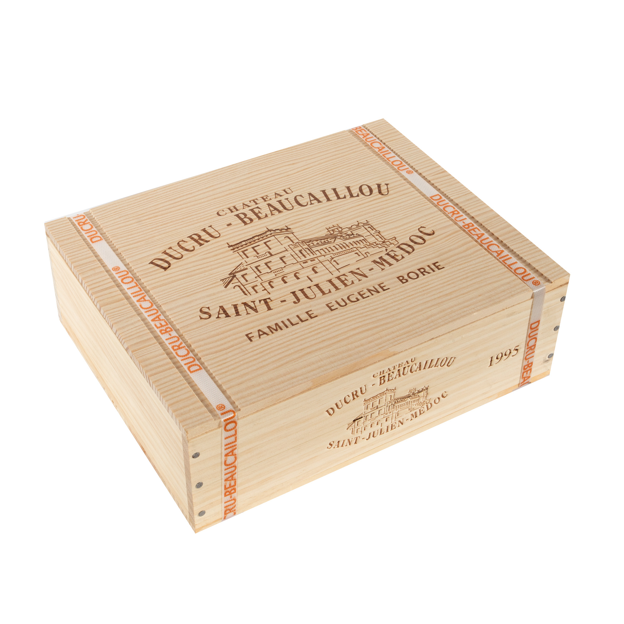 Château Ducru-Beaucaillou, Saint-Julien, 1995, 3st x 0,75l, în cutia originală și sigilată