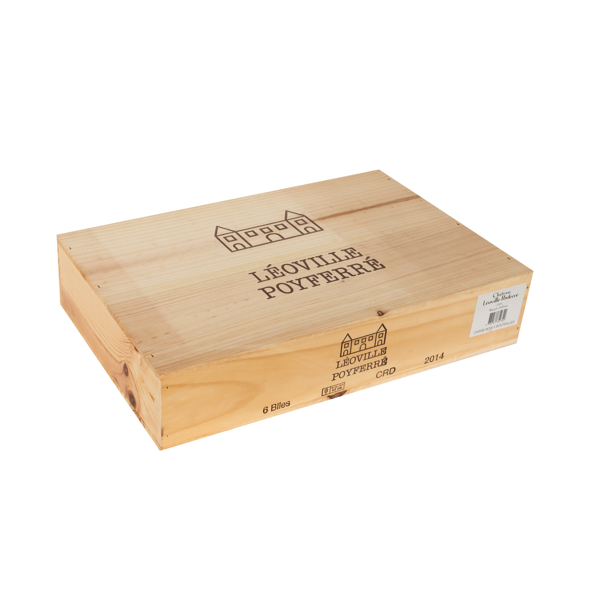 Château Leoville Poyferre, Saint-Julien, 2014, 6bt x 0,75l, in original and sealed box