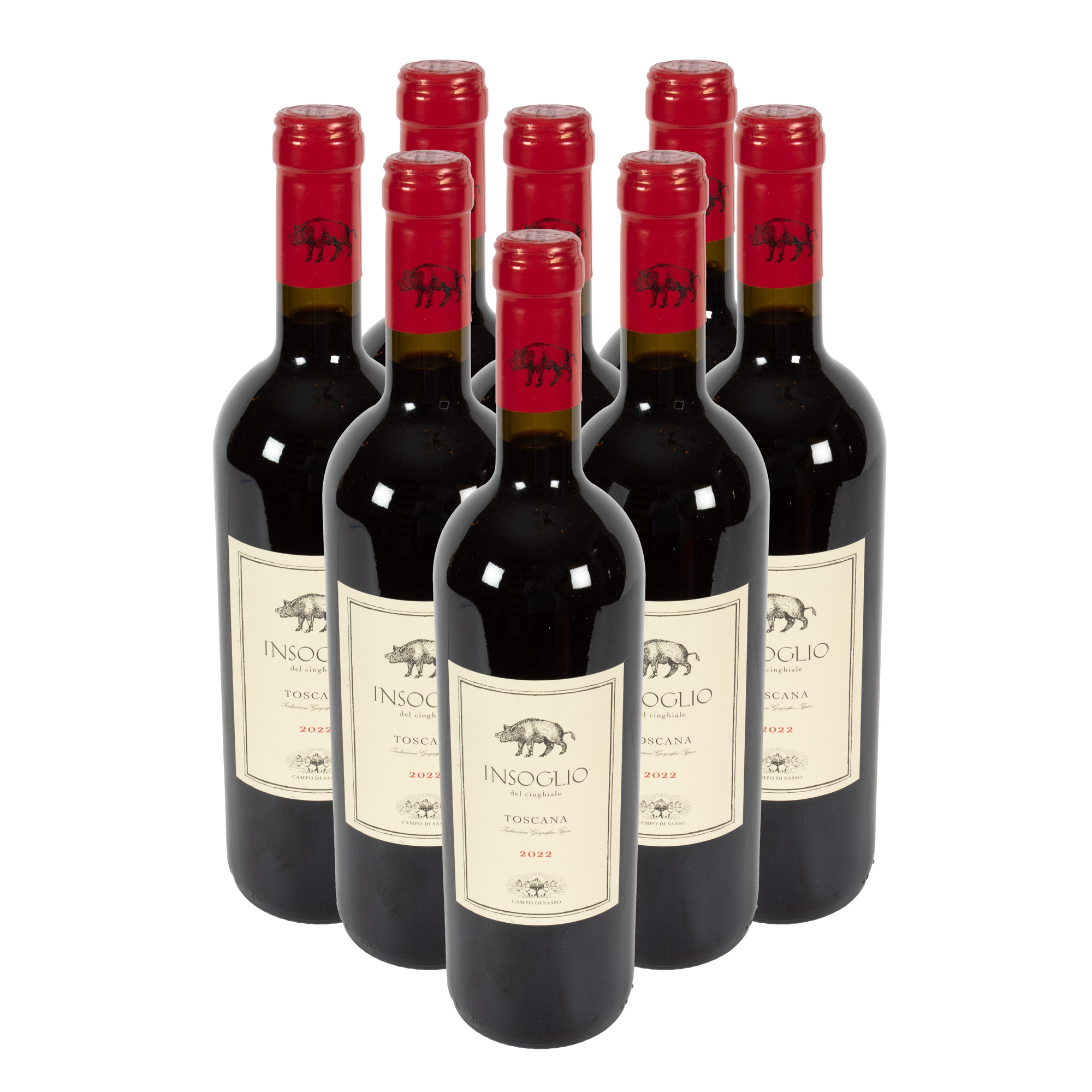 Biserno, Insoglio del Cinghiale, 2019/2022, 7st x 0,75l