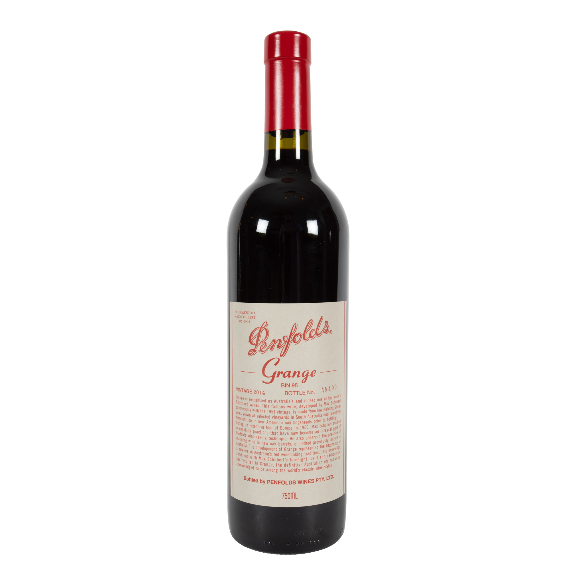 Penfolds Grange Shiraz, 2014, 1st x 0,75l