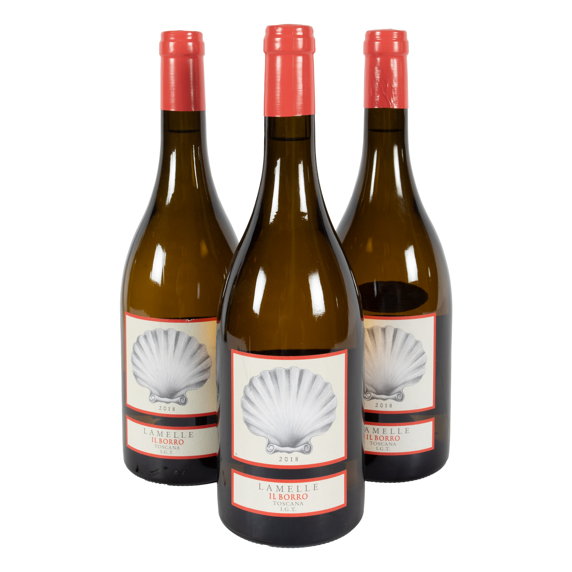 Il Borro, Lamelle Chardonnay, 2018, 3st x 0,75l