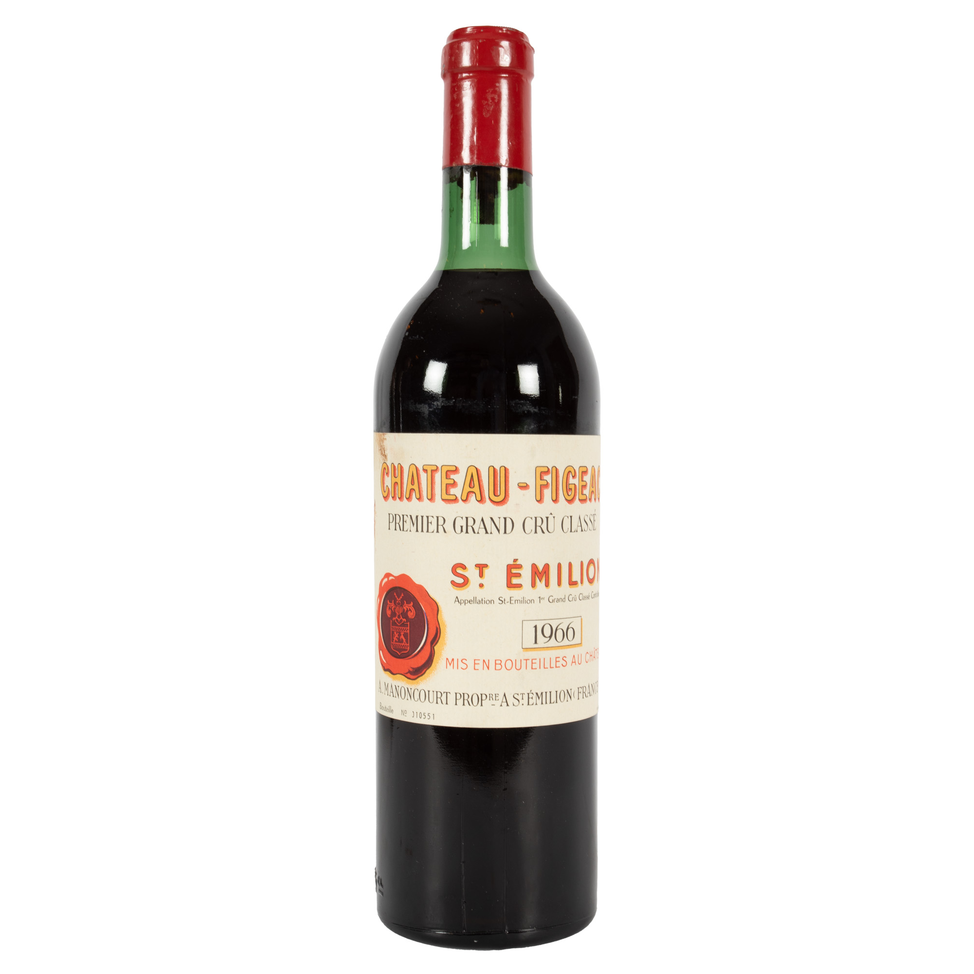 Figeac Saint-Émilion, 1966, 1st x 0,75l