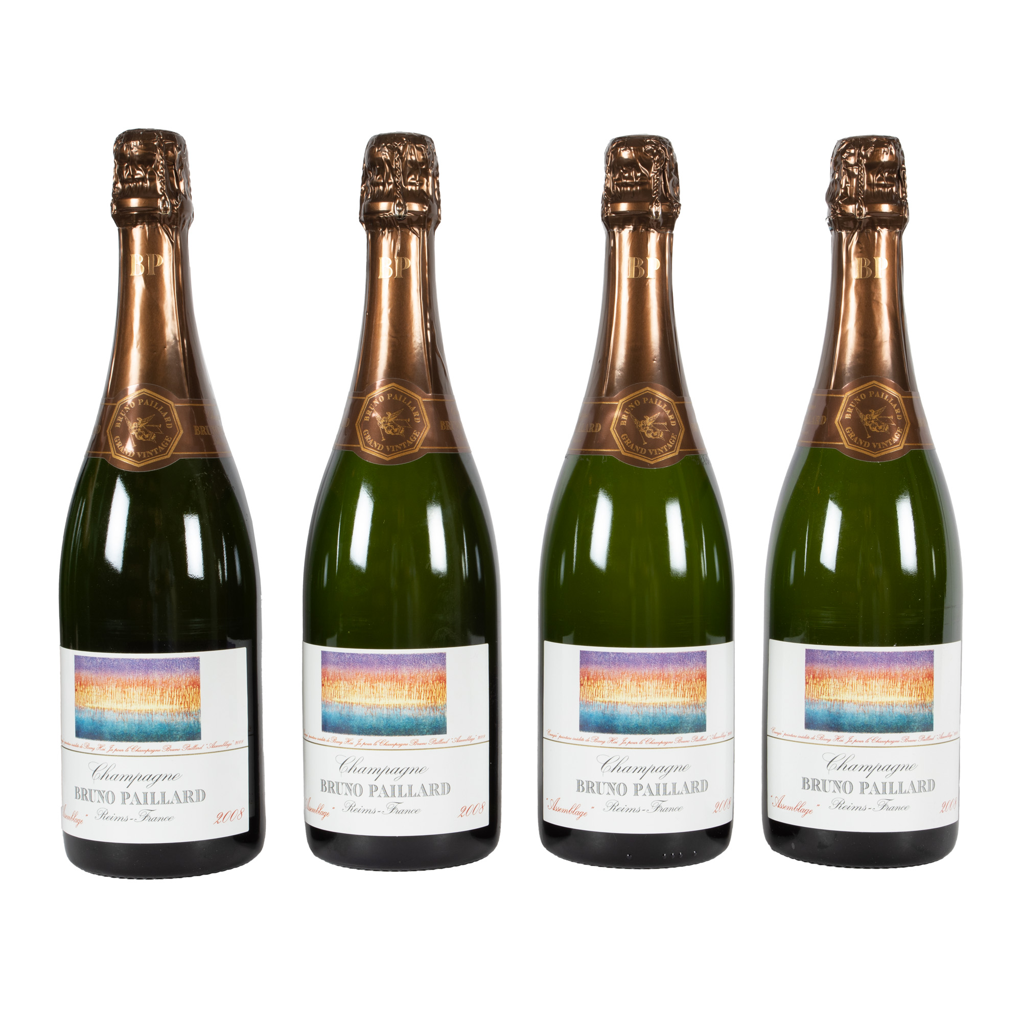 Champagne Bruno Paillard, Assemblage Millésimé, 2008, 4st x 0,75l