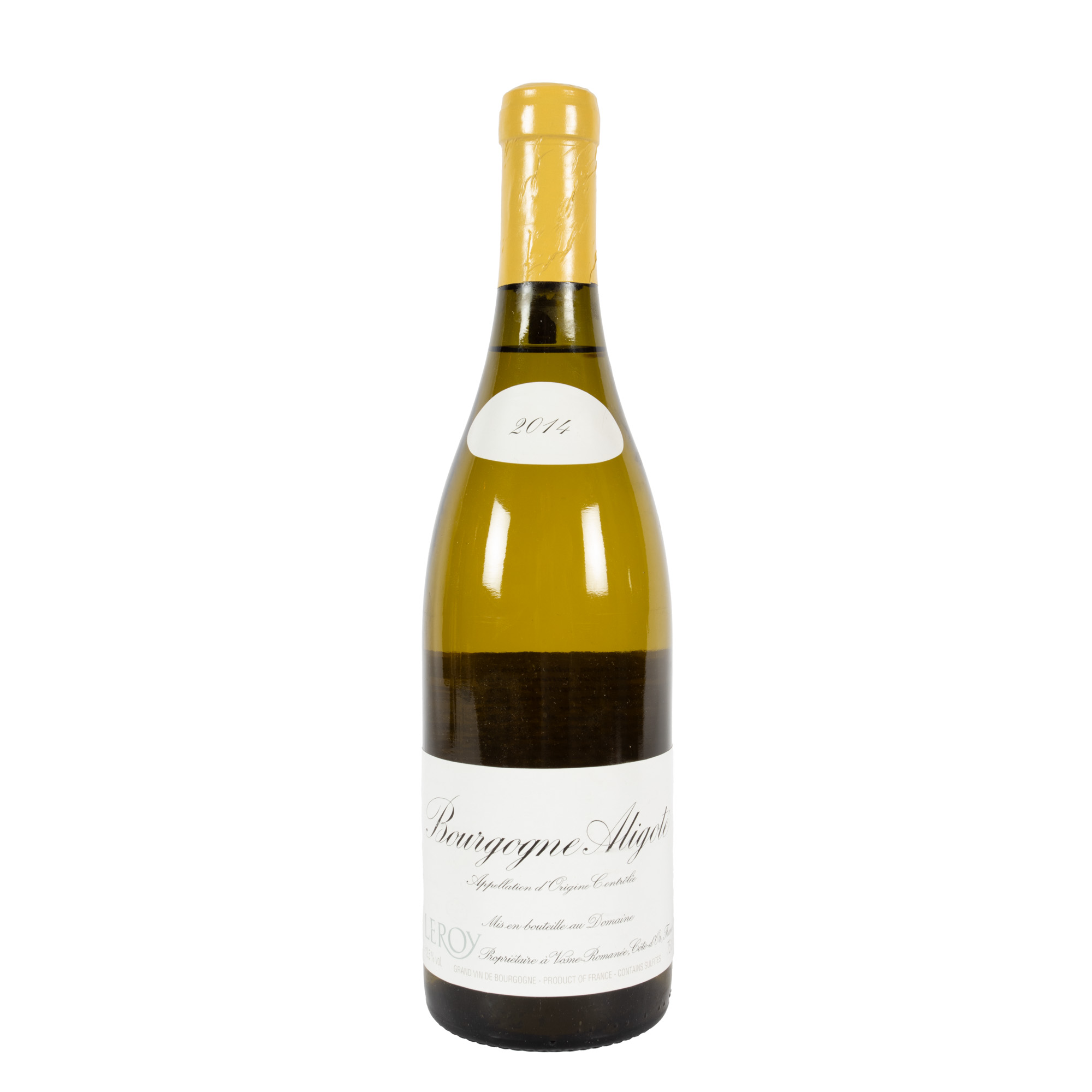 Domaine Leroy, Bourgogne Aligoté, 2014, 1st x 0,75l