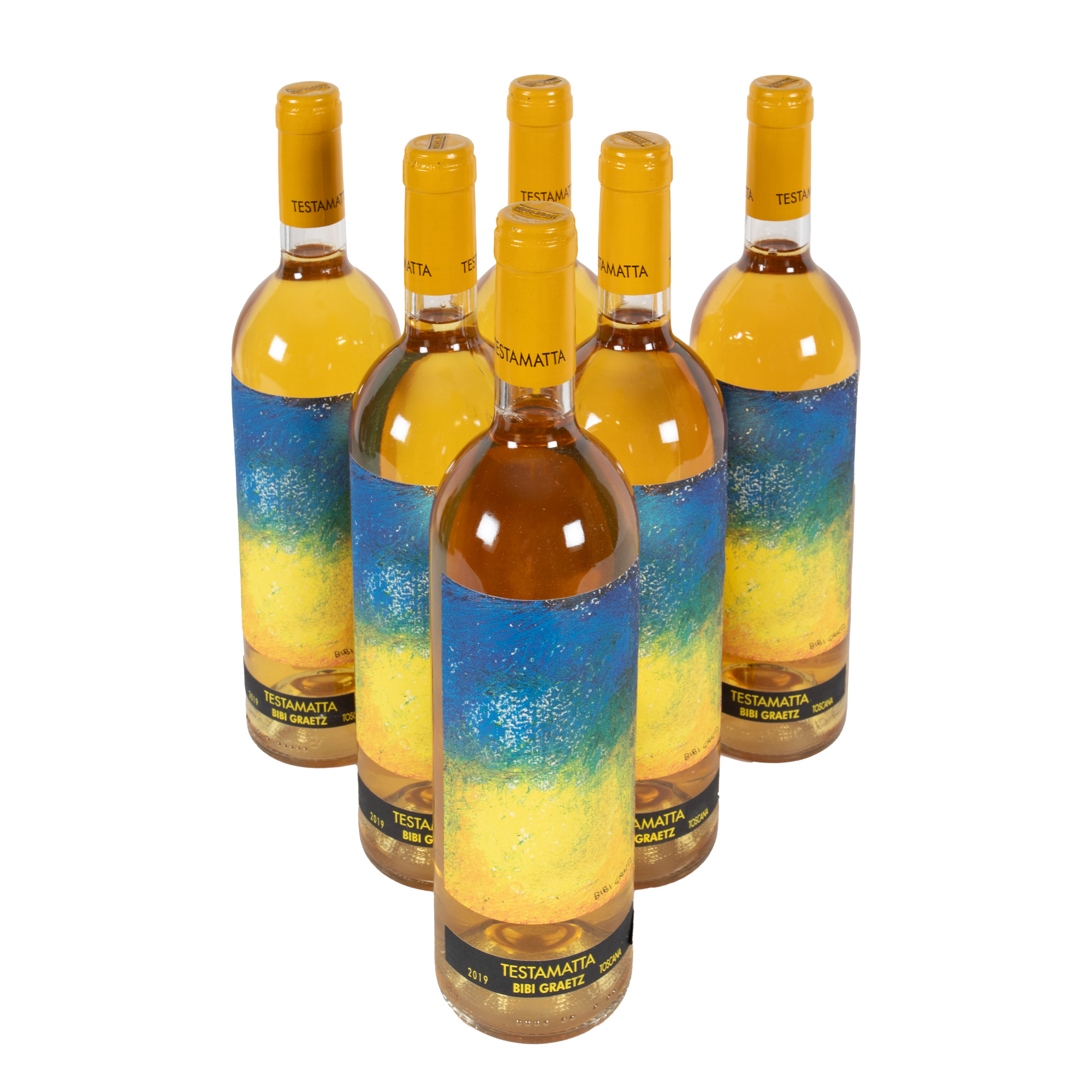 Bibi Graetz, Testamatta, Toscana, 2019, 6st x 0,75l, în cutia originală