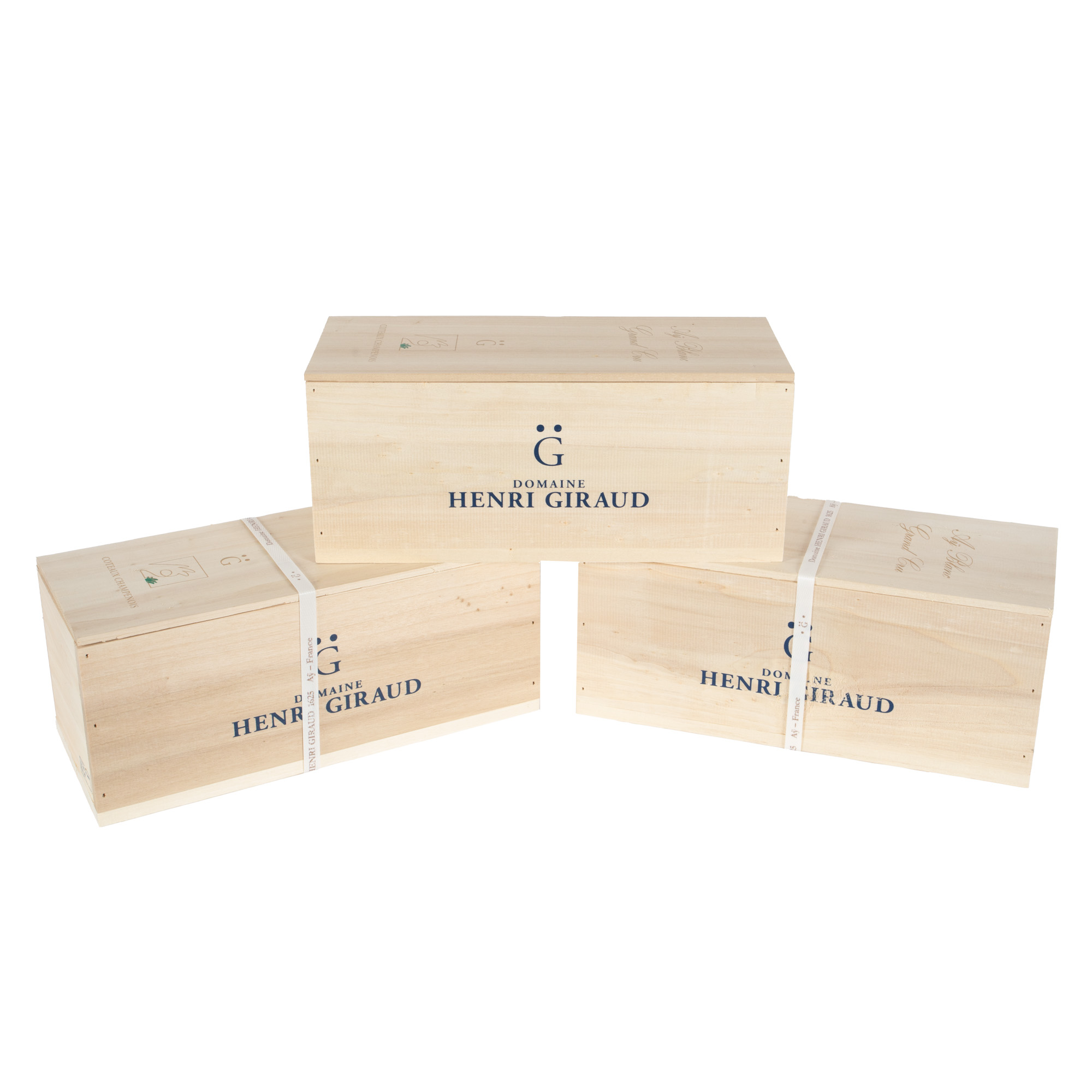 Henri Giraud, Coteaux Champenois Blanc Aÿ Grand Cru, 2019, 3st x 0.75l, in original and sealed boxes
