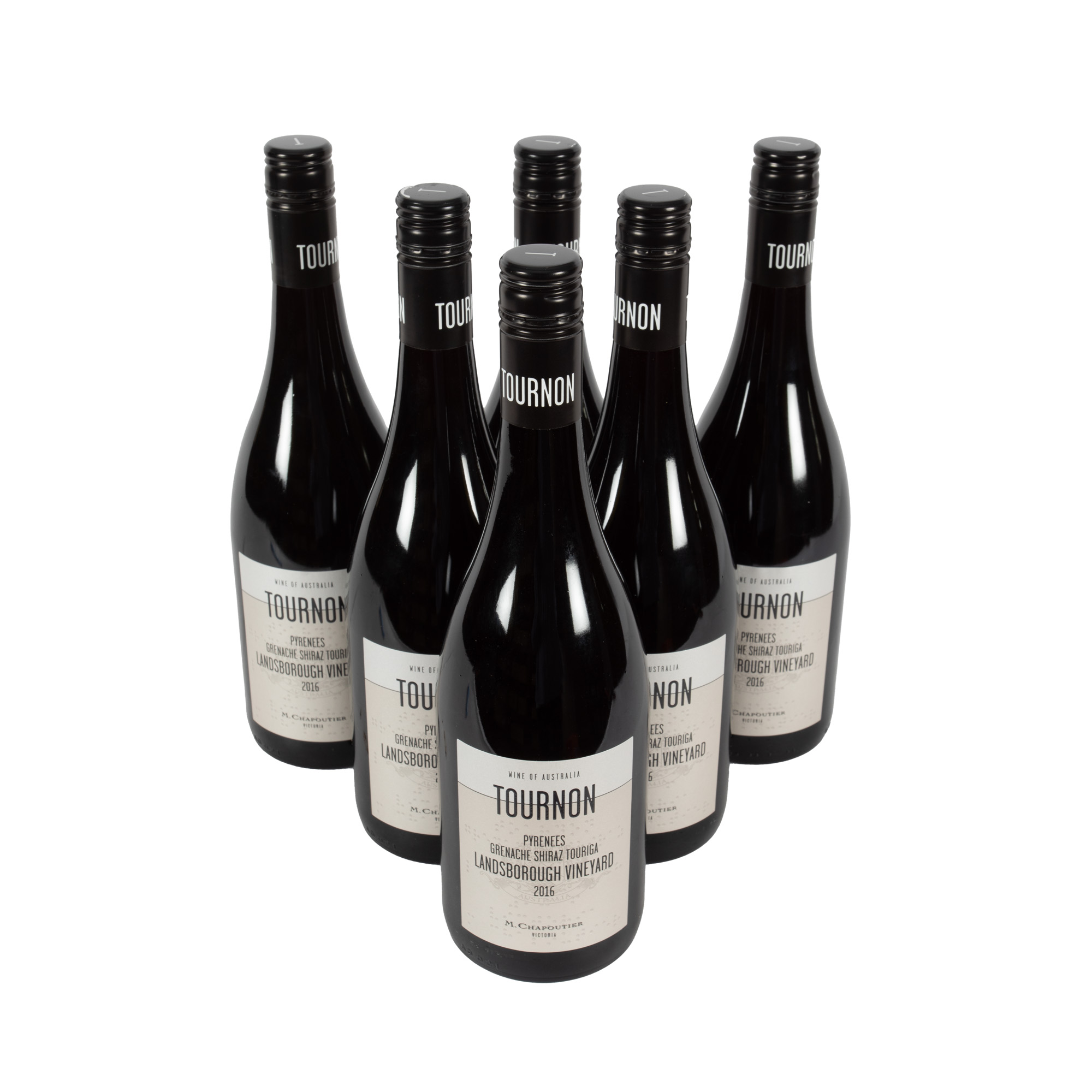 Chapoutier, Landsborough Rouge, Grenache/Shiraz/Touriga, 2016, 6st x 0,75l