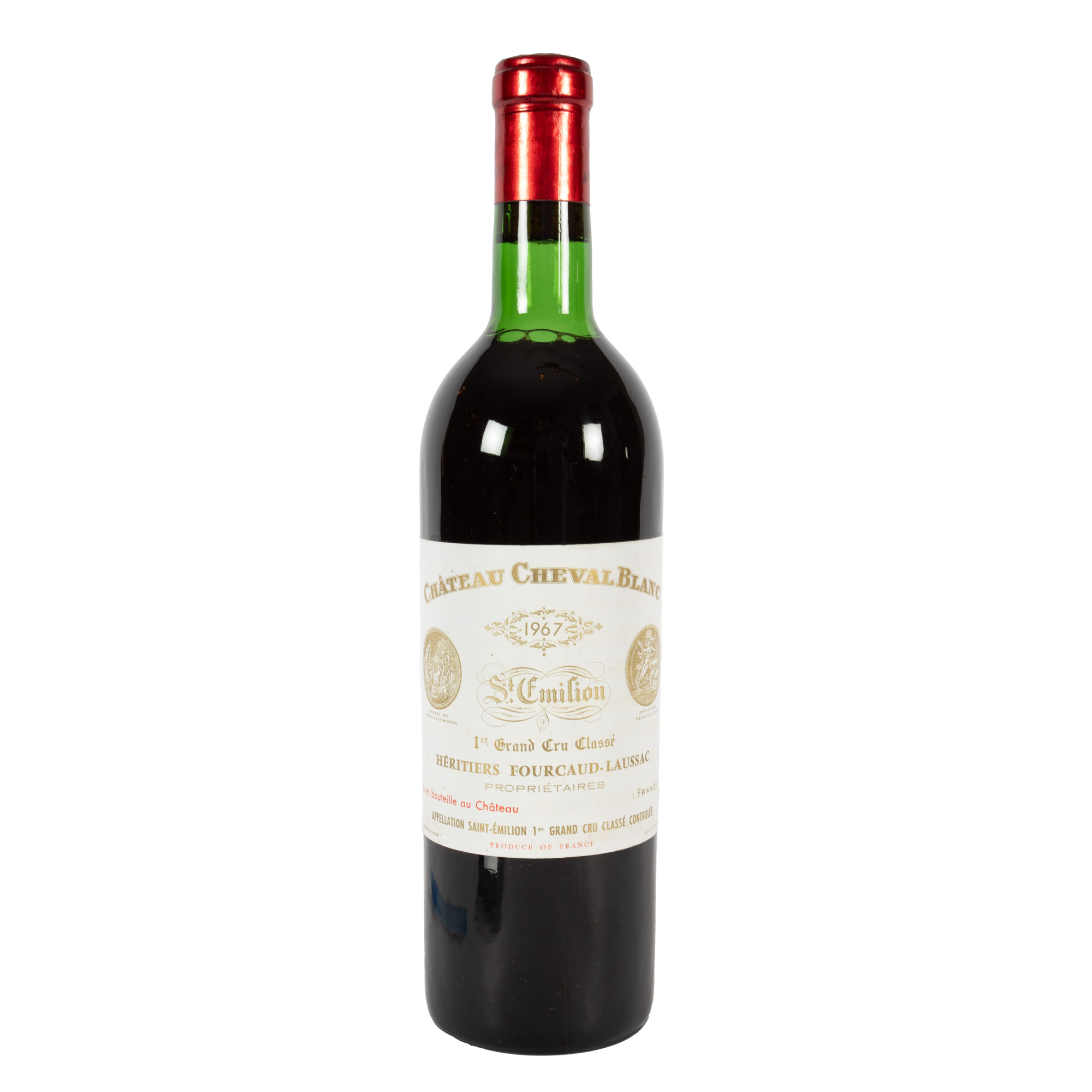 Château Cheval Blanc, Saint-Émilion Grand Cru, 1967, 1st x 0.75l