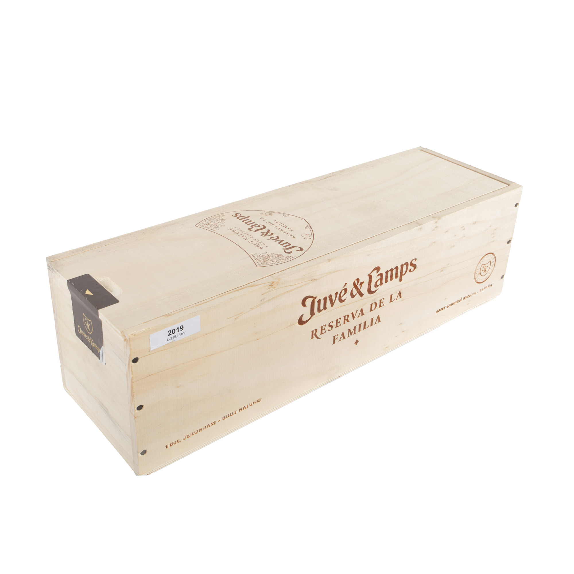 Juvé y Camps Cava Brut, Reserva de la Familia, 1st x 3l, în cutia originală și sigilată