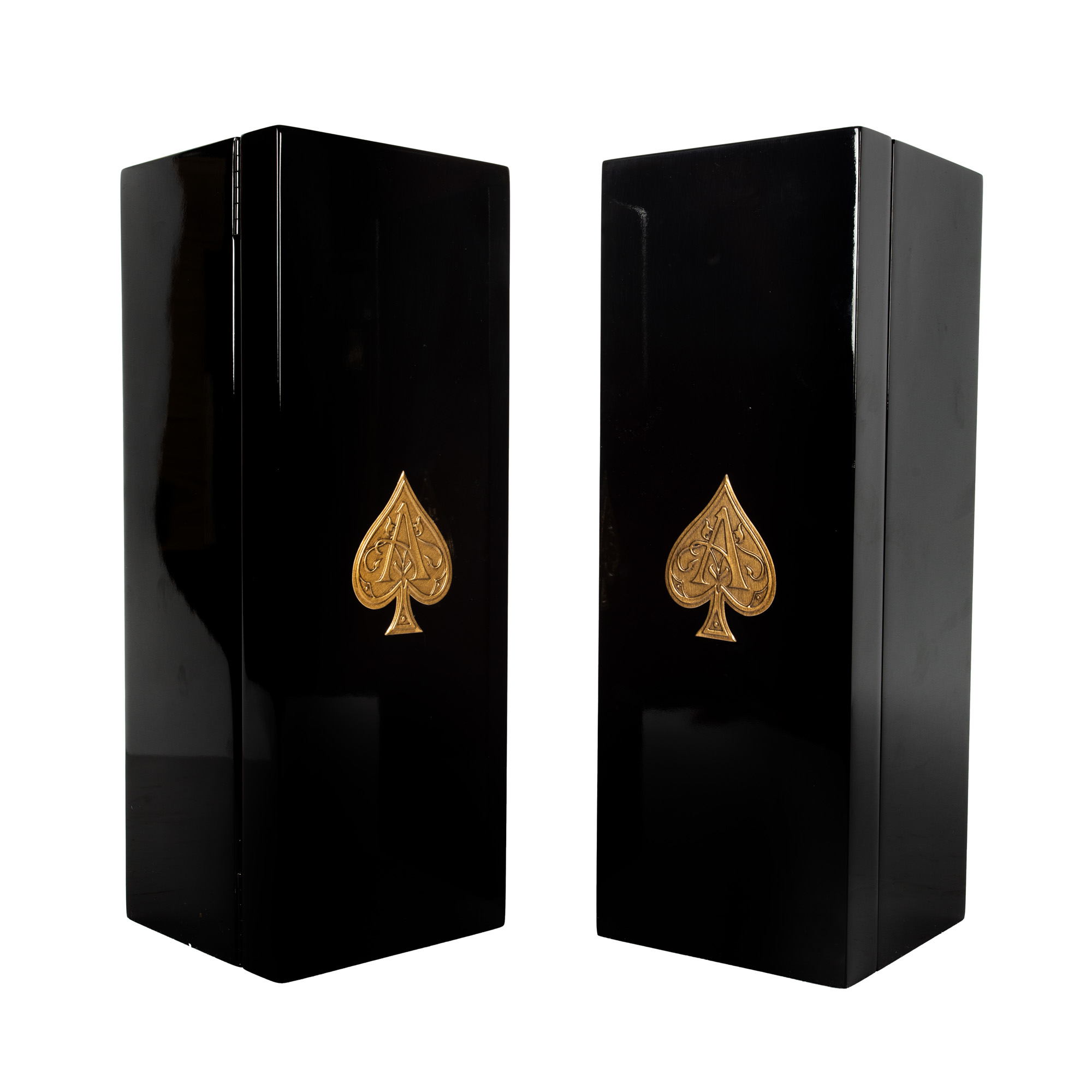 ”Ace of Spades” - Champagne Armand de Brignac Brut Gold, anii 2010, 2st x 0,75l, în cutia originală