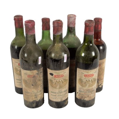 Château La Rose-Pourret, Saint-Émilion, 1959, 7st x 0.75l