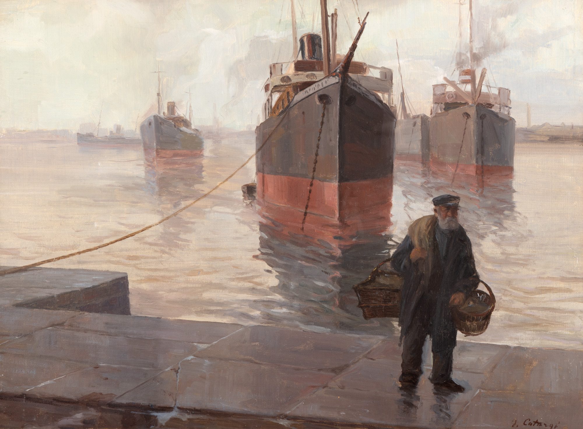 La Constanța în port