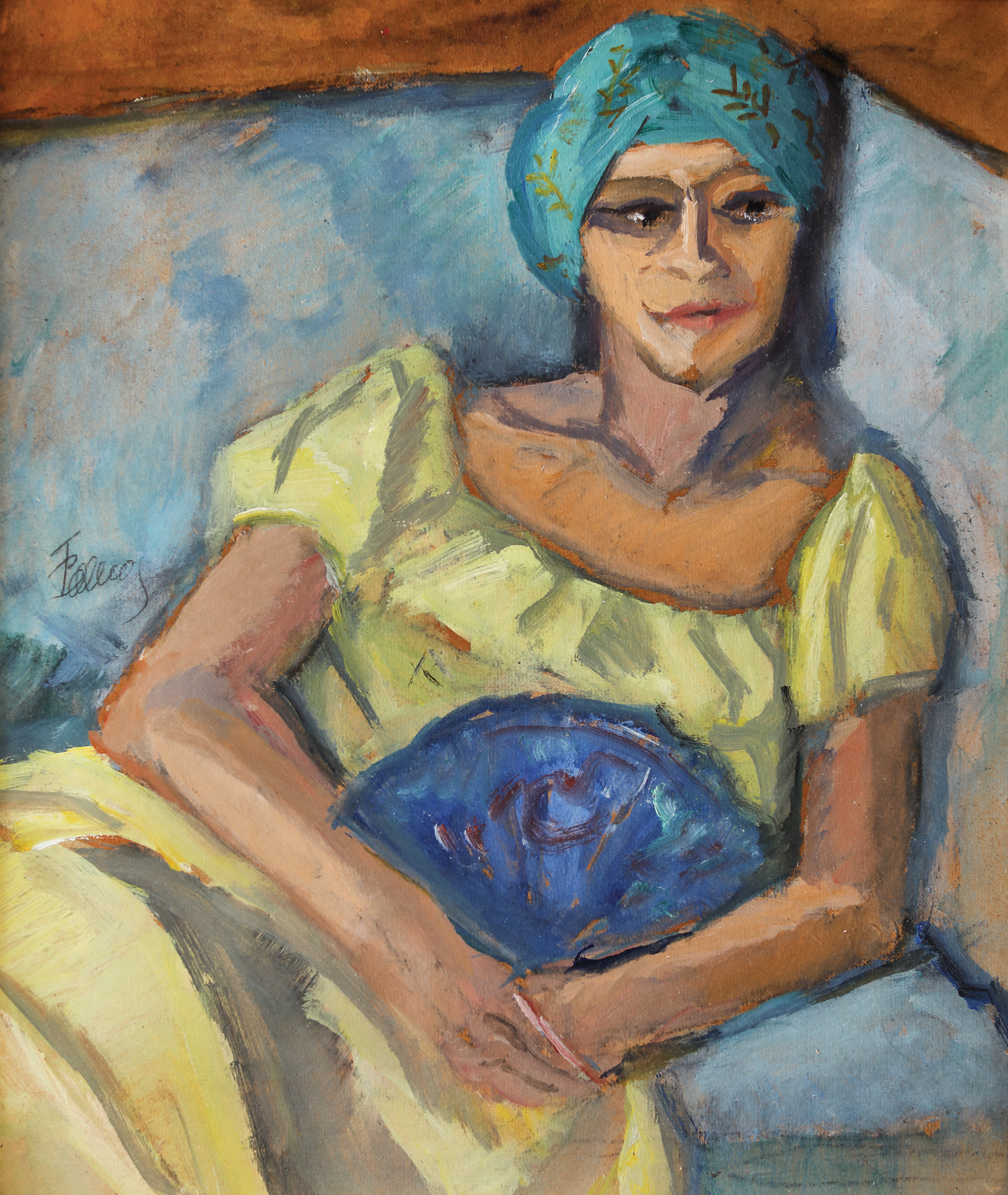 The Blue Fan