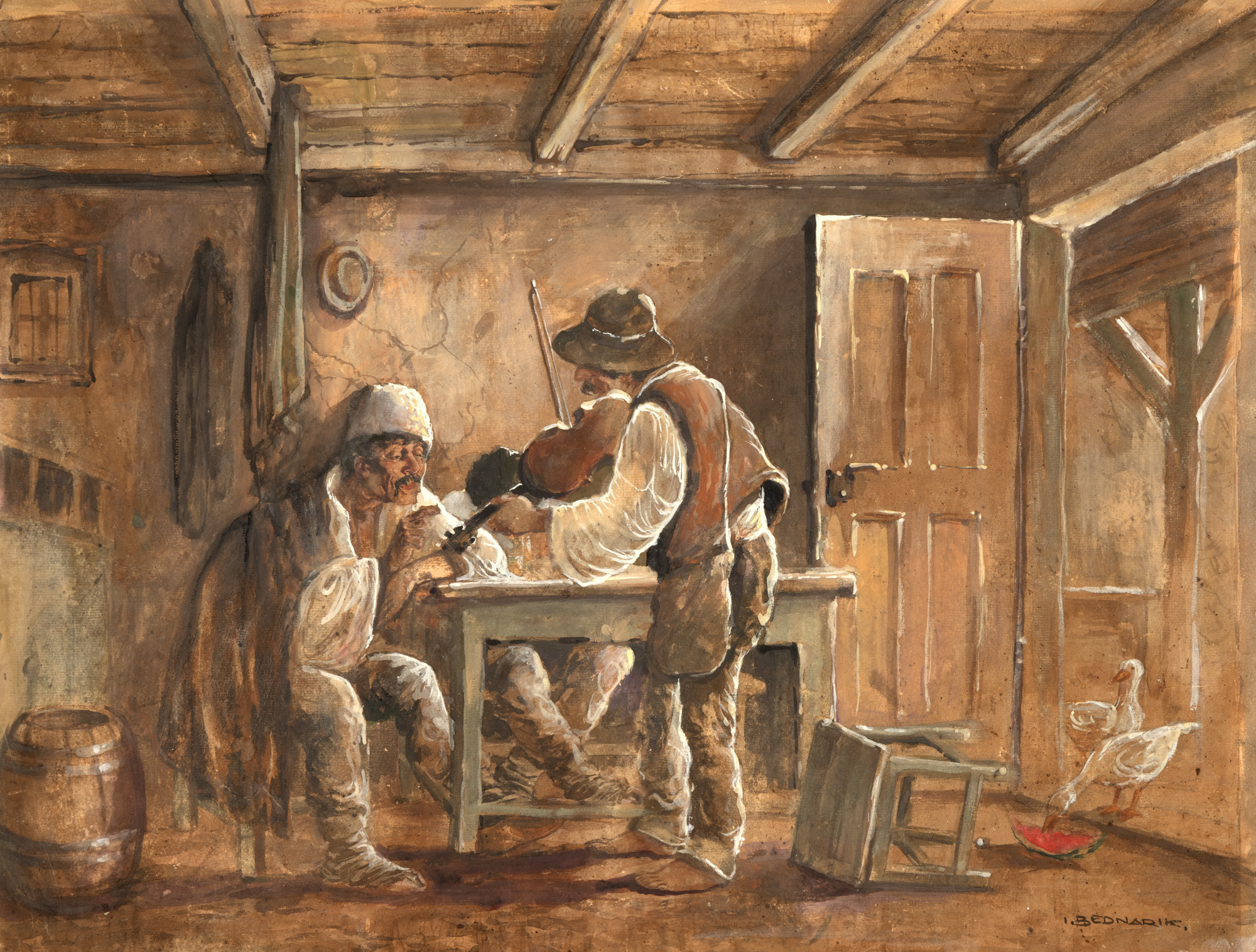 Interior de cârciumă