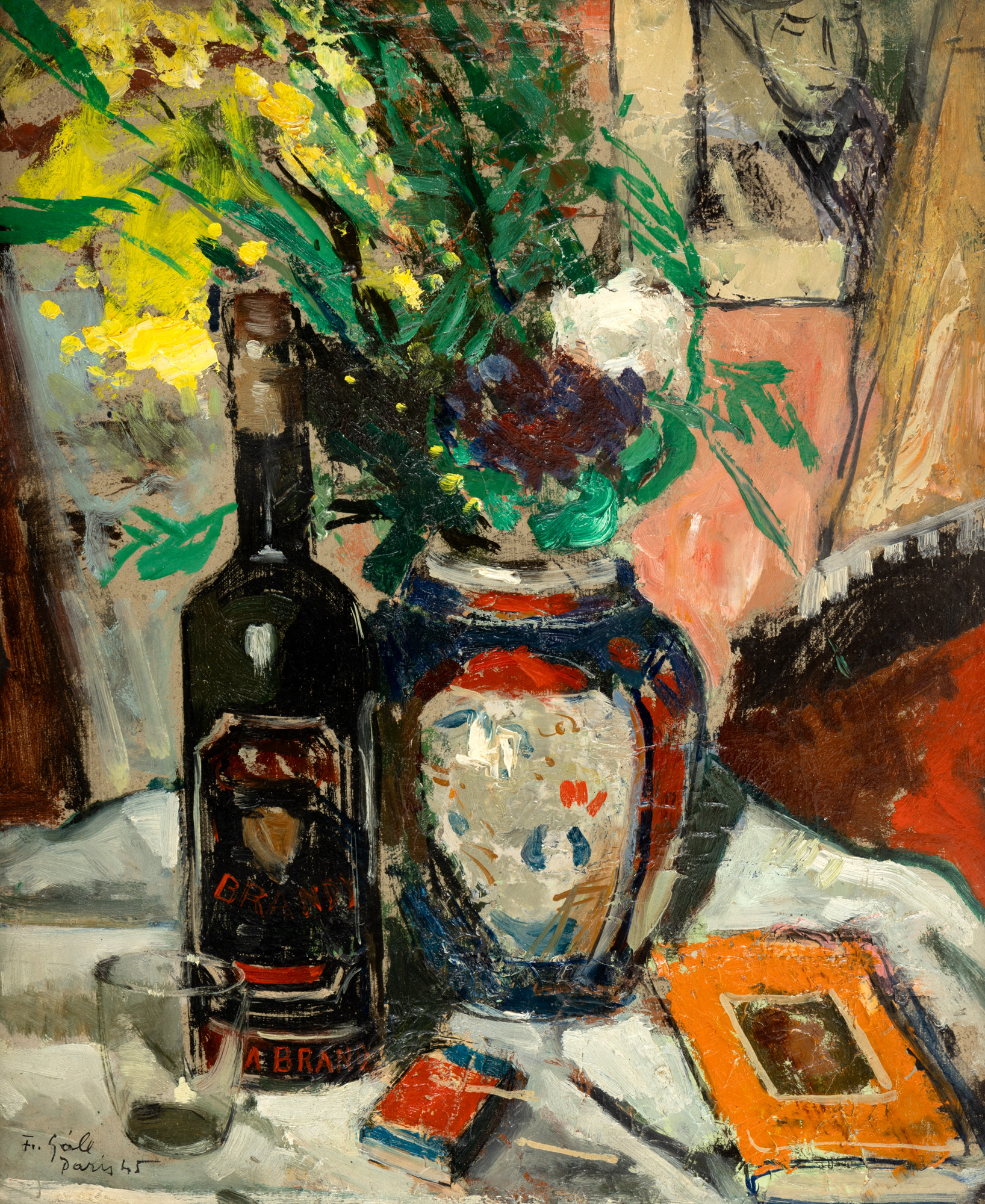 Interior with Chinese Vase