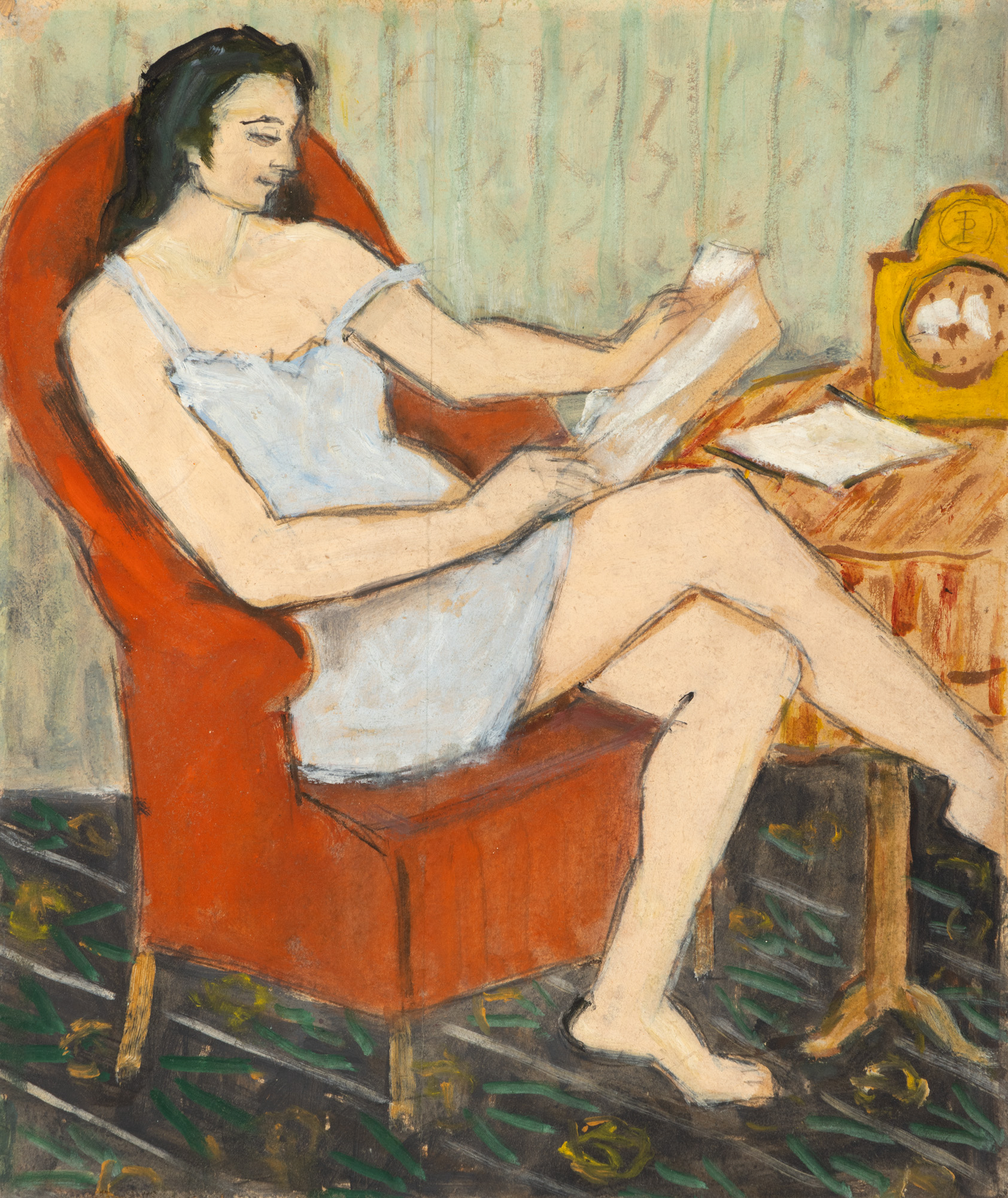 The Red Armchair