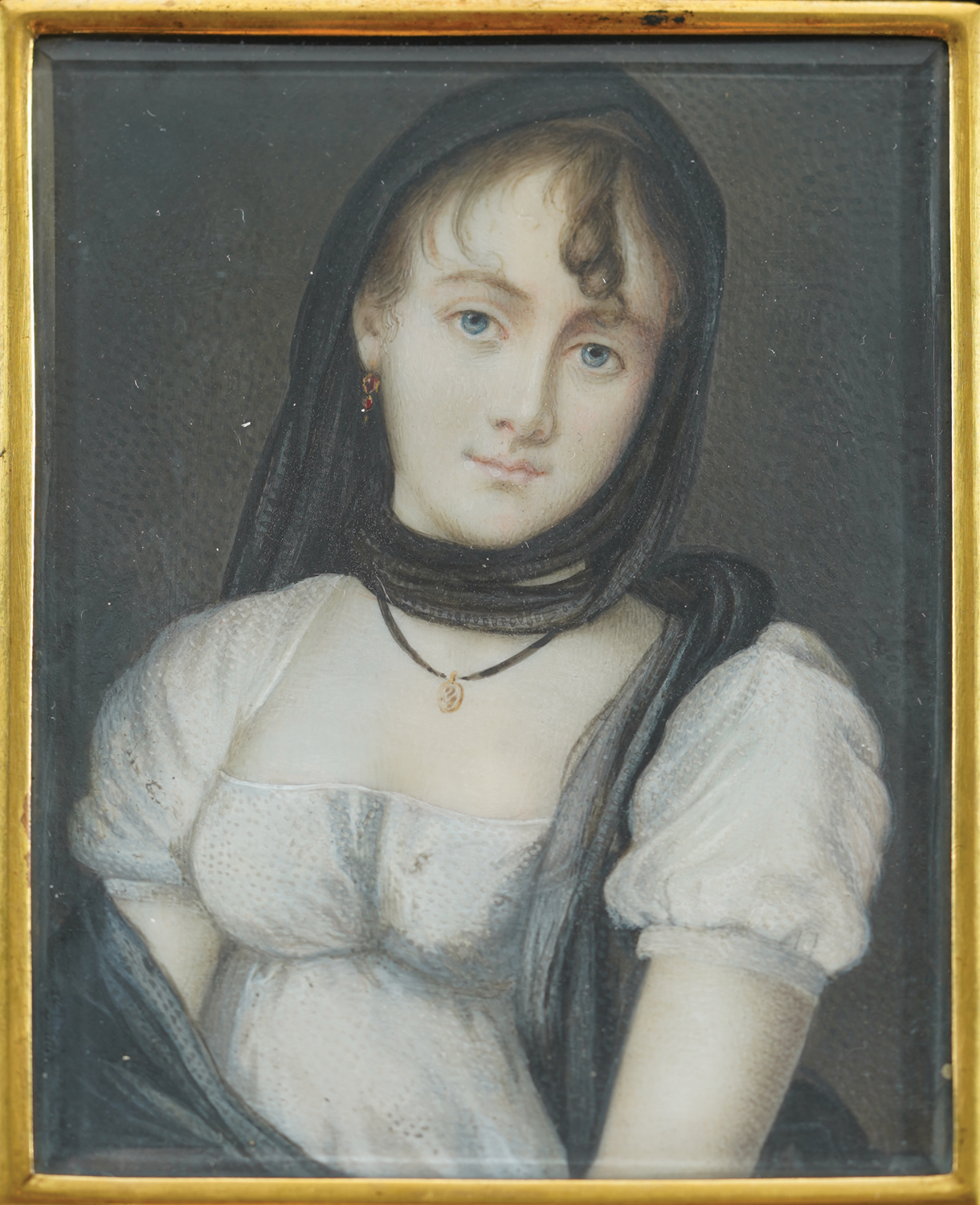 Girl with a Ruby Earring