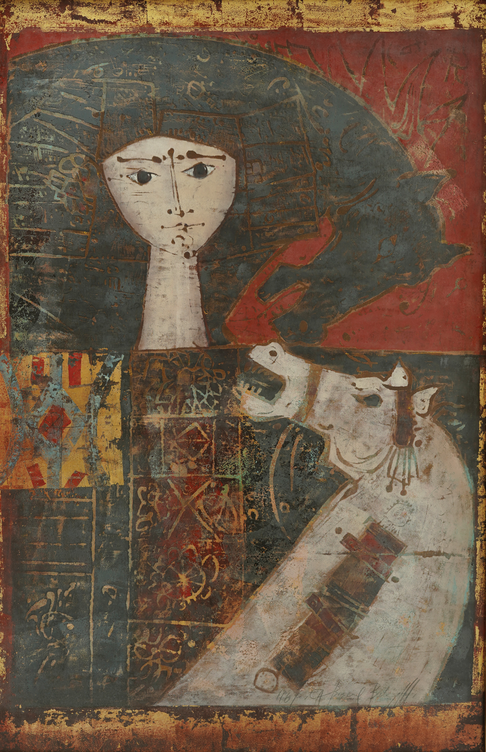 Girl and horse