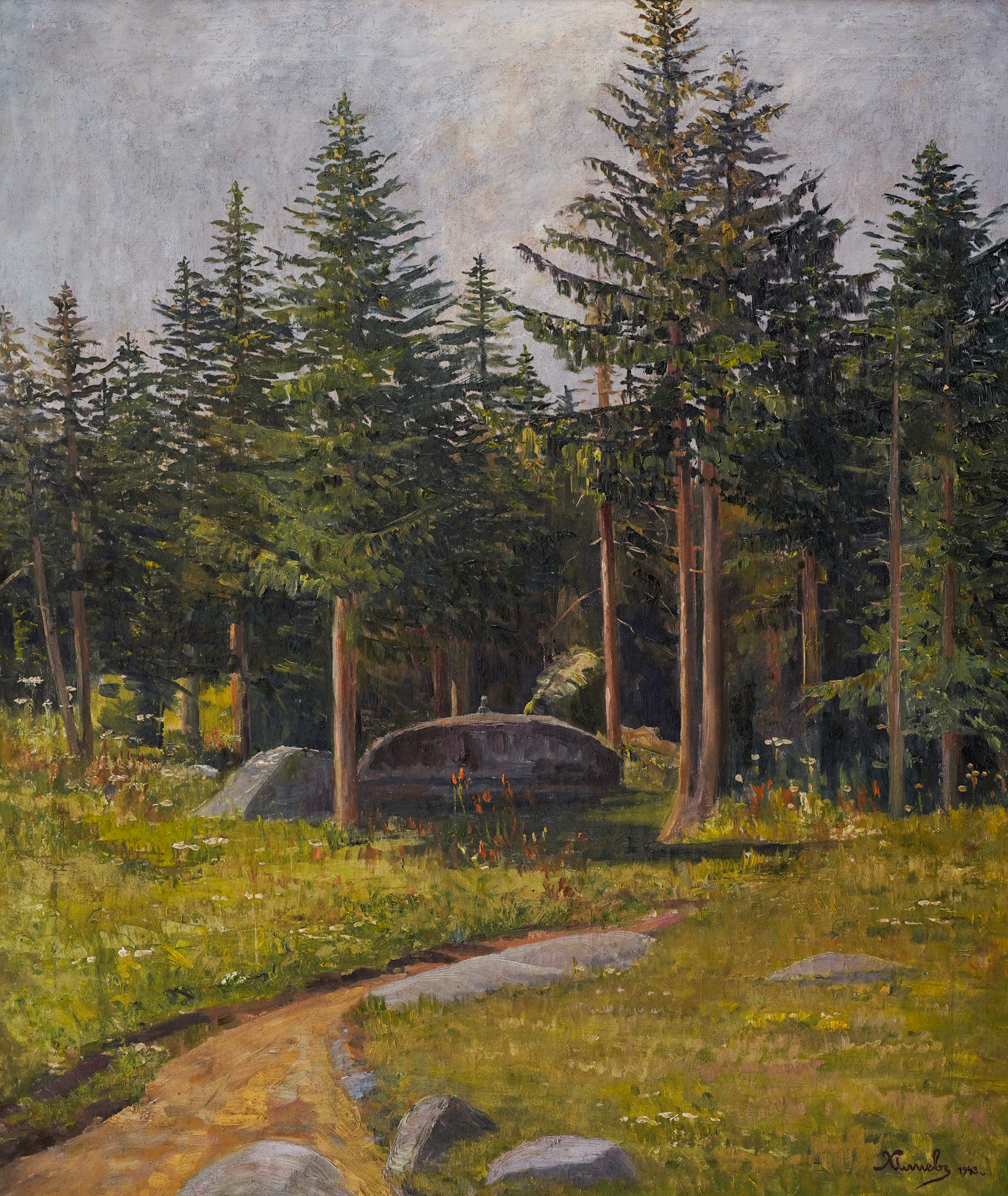 В гората