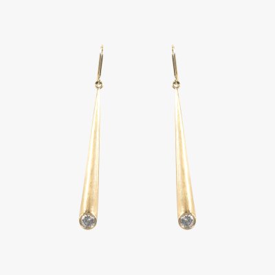 Set Pheres din aur, format din pereche de cercei și inel, decorat cu diamante