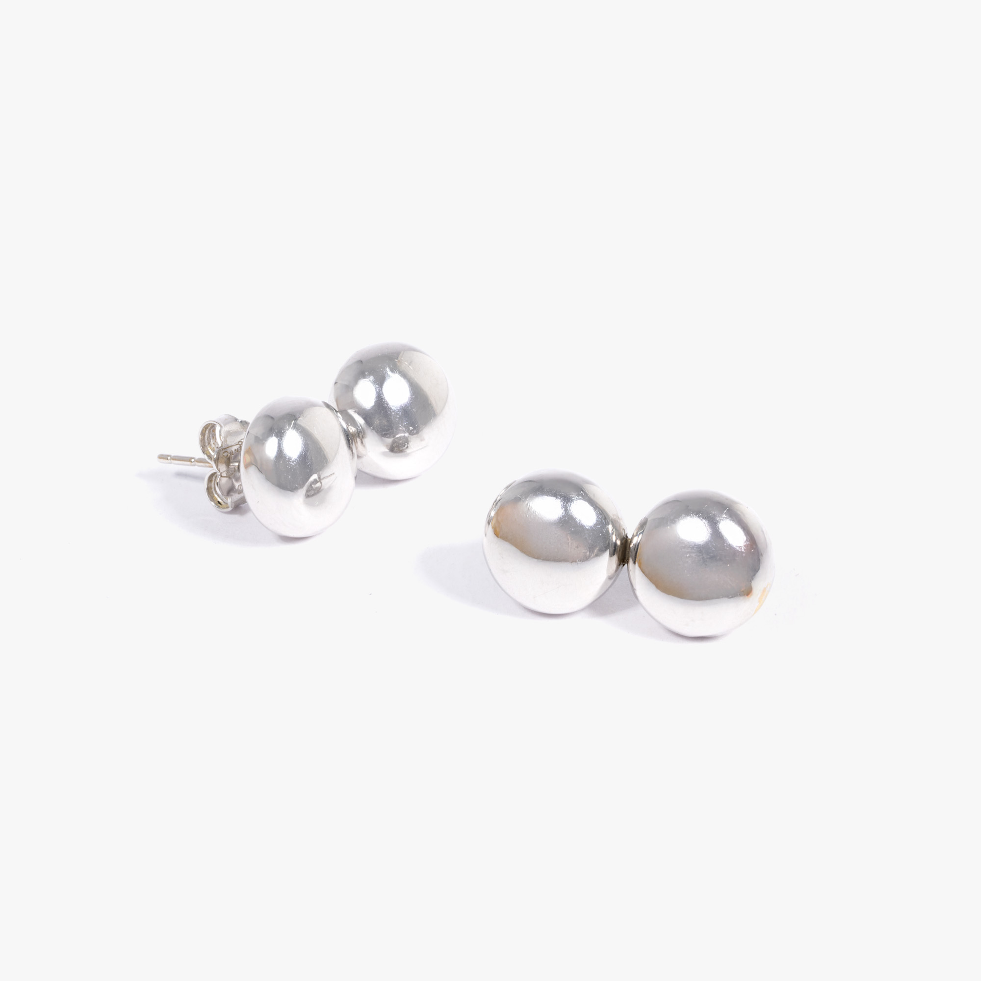 Pair of Chimento earrings, in white gold, accompanied by the original box