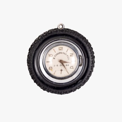 Ceas Monthal de buzunar, primit de Nicolae Ceaușescu cu ocazia celui de-al X-lea Congres PCI (Partidul Comunist Italian), 2-8 decembrie 1962, însoțit de certificat R.A.A.P.P.S