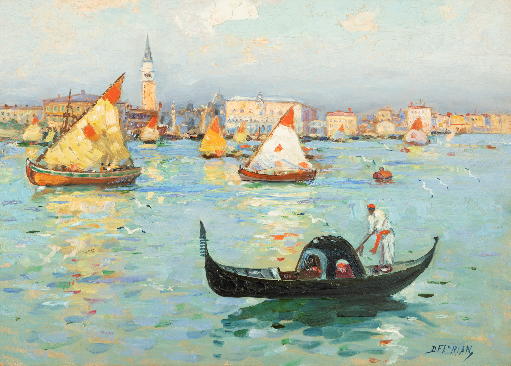 Gondole la Veneția