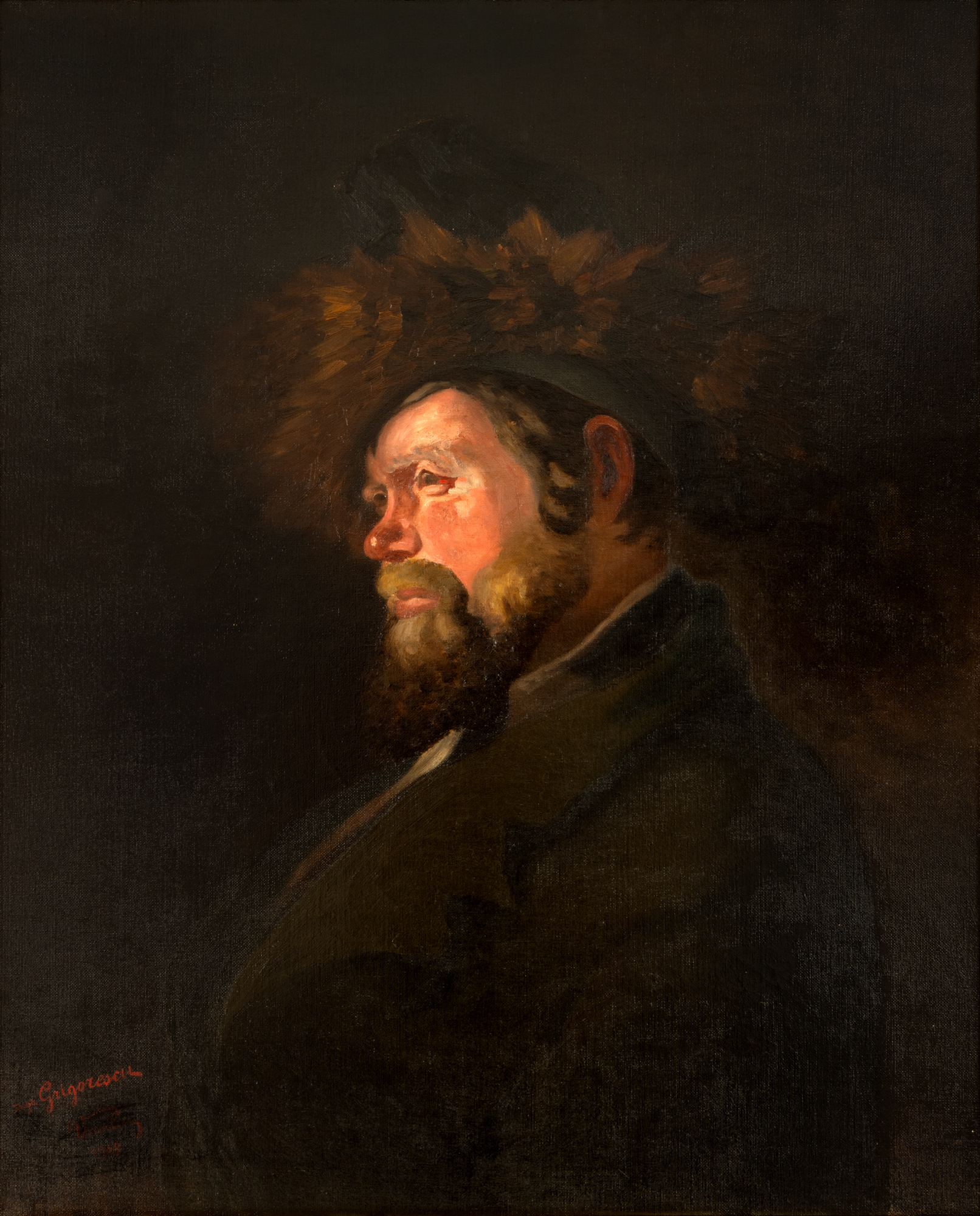 Portret de evreu (după Nicolae Grigorescu)