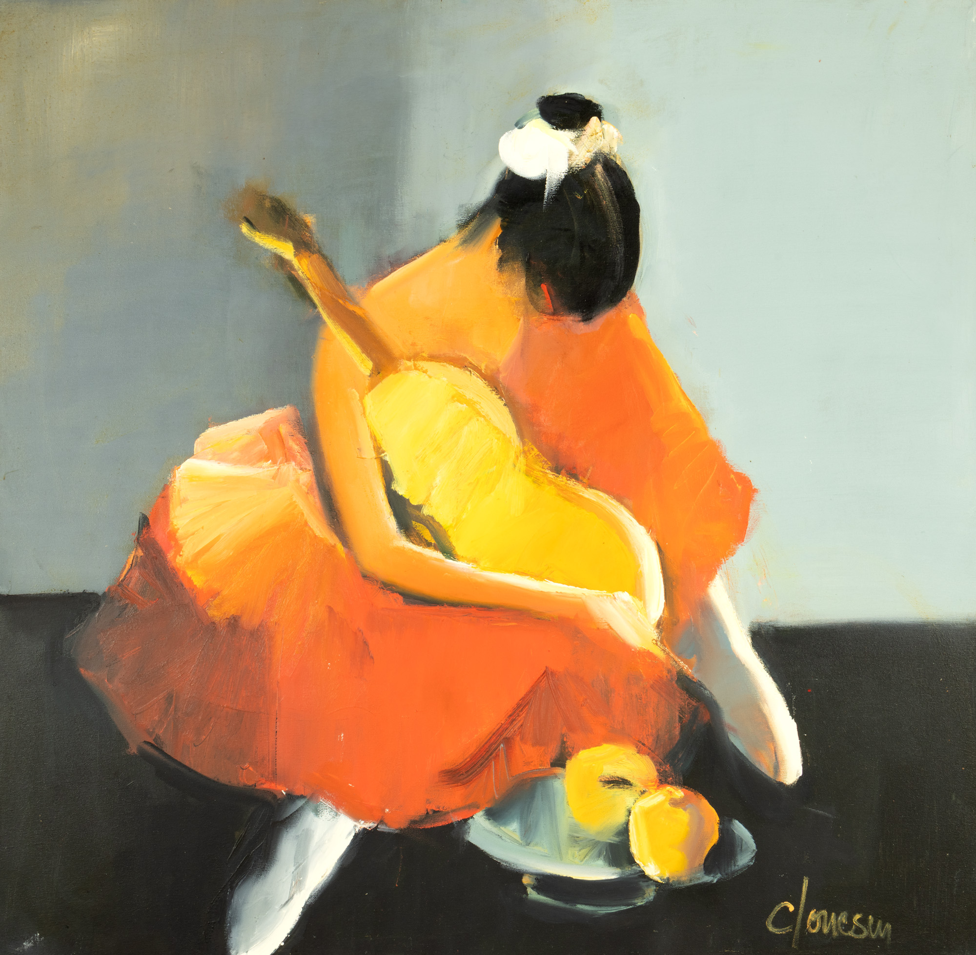 Ballerina with Guitar