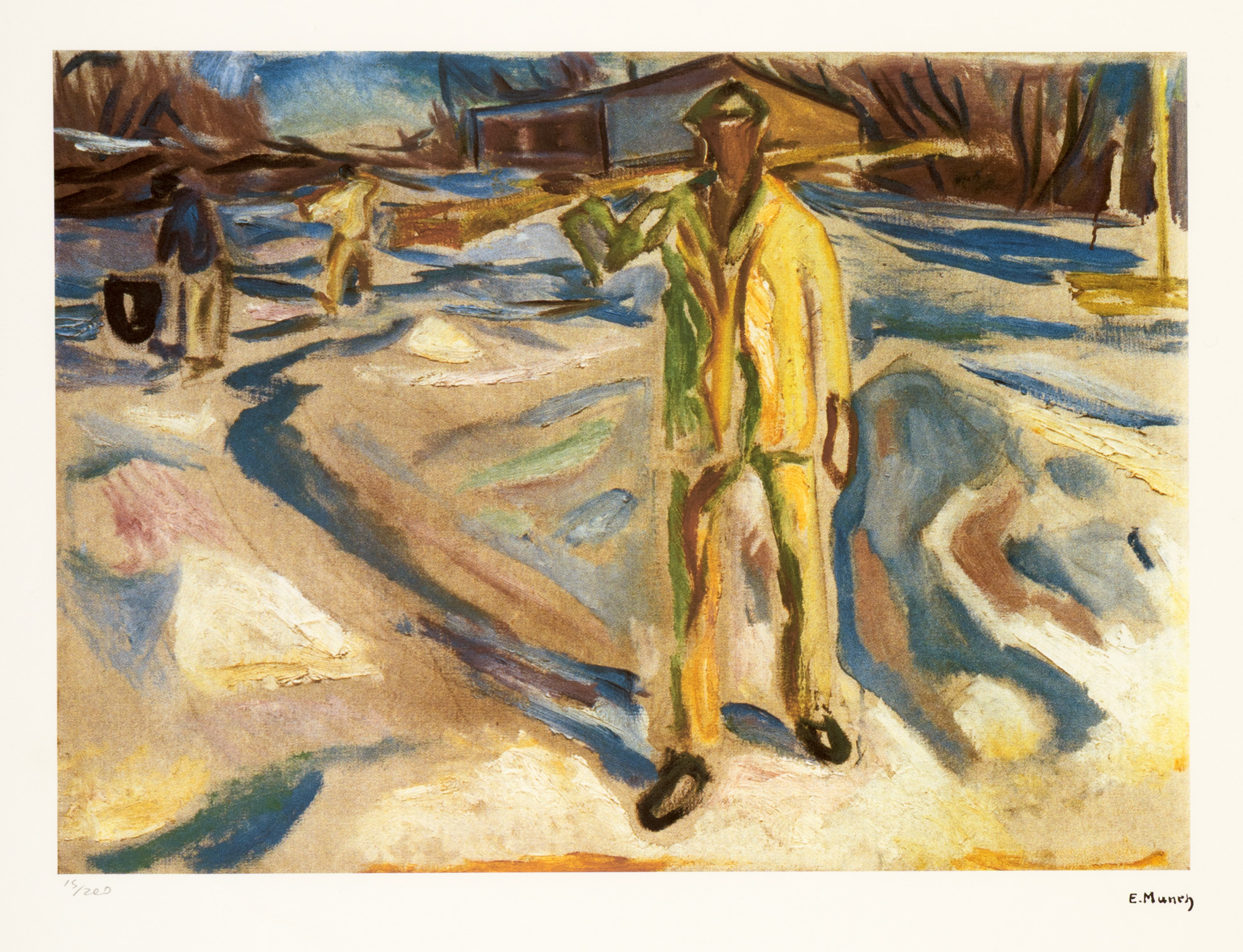 Workers in Winter