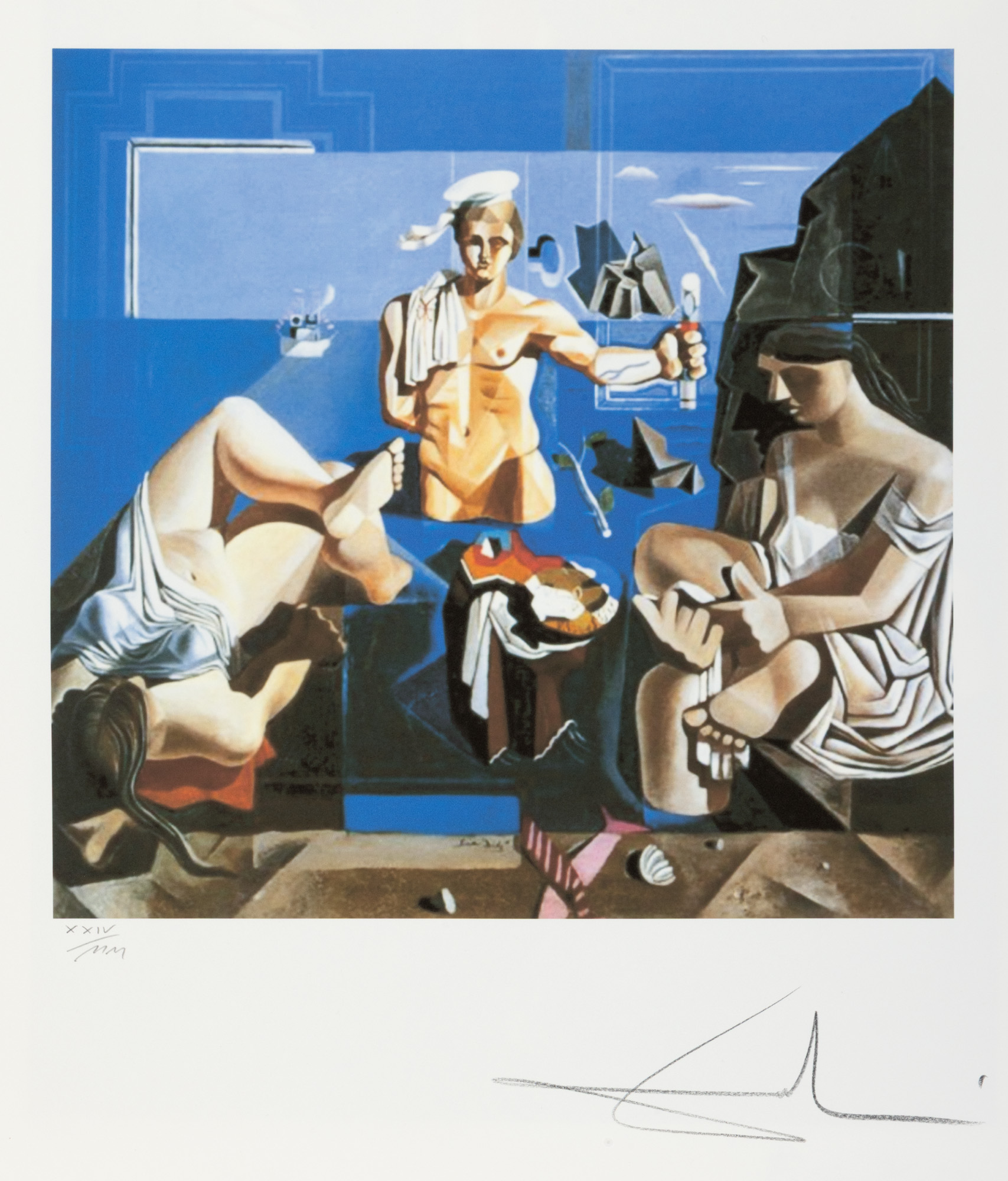 The Sailor (Neo-Cubist Academy)