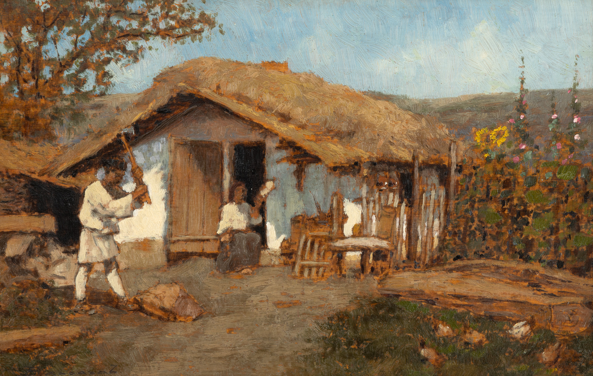 Amiază în ogradă