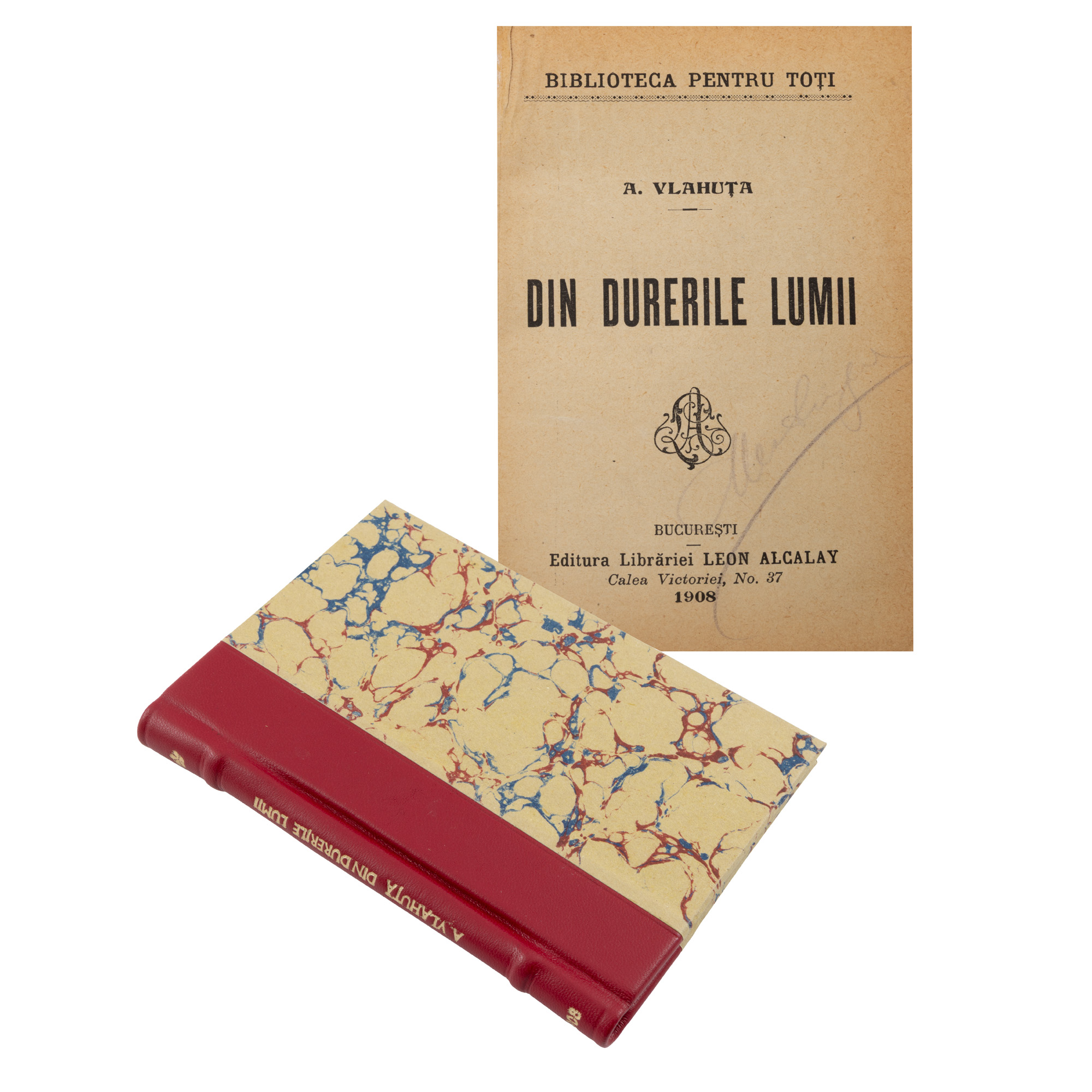 "From the Pains of the World", by Alexandru Vlahuță, first edition, Bucharest, 1908