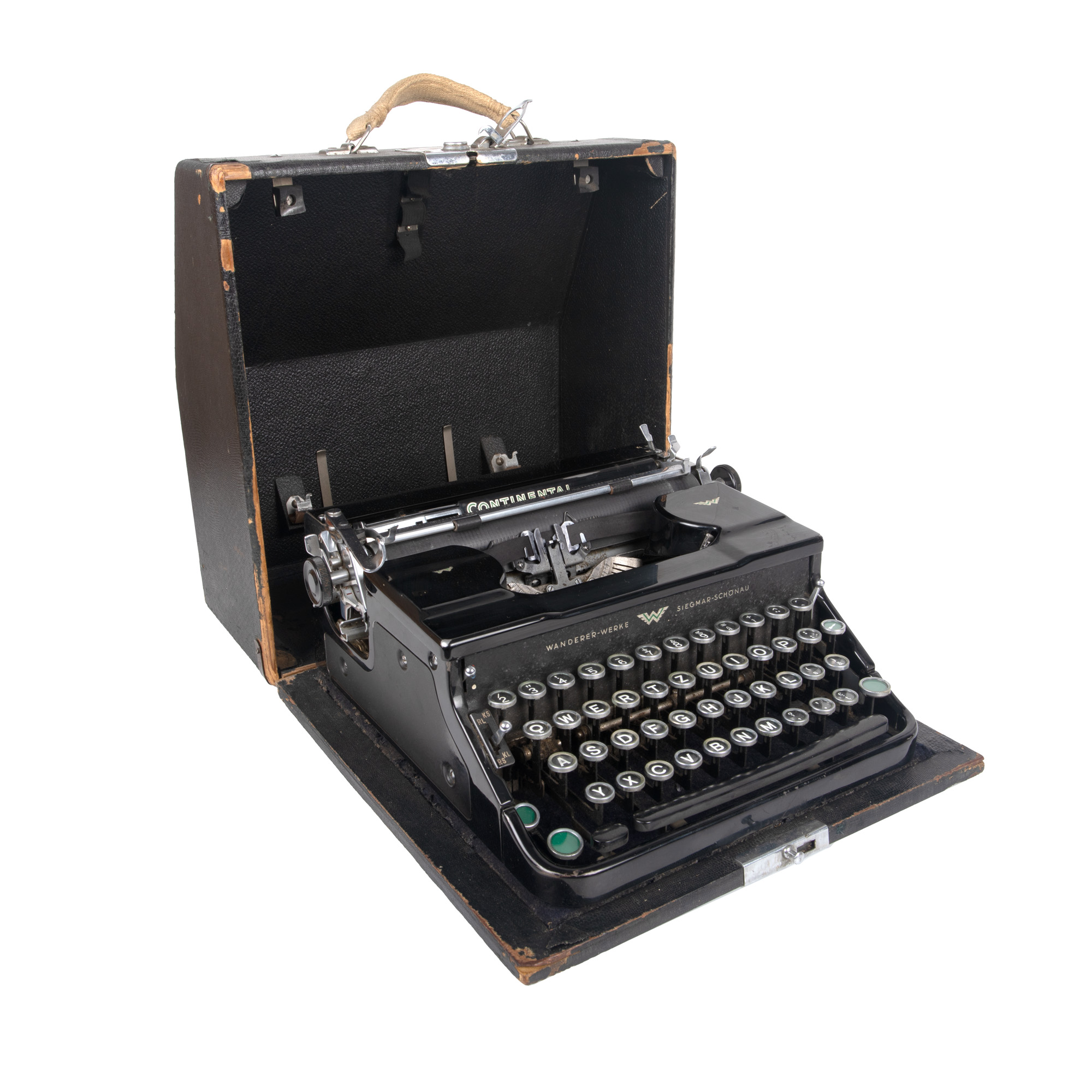 Typewriter, Continental model, "Romanian Book S.A.", circa 1912