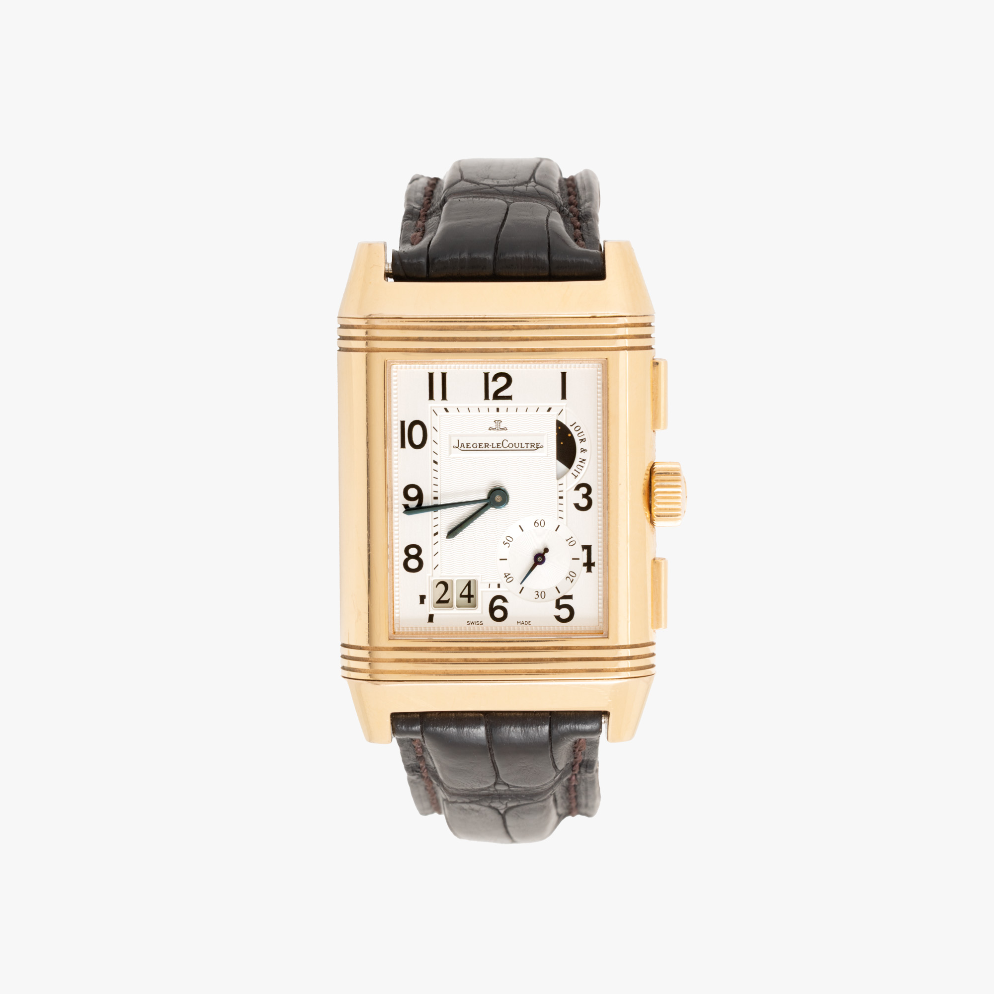 Ceas Jaeger-LeCoultre Reverso Grande GMT, din aur, de mână, bărbătesc