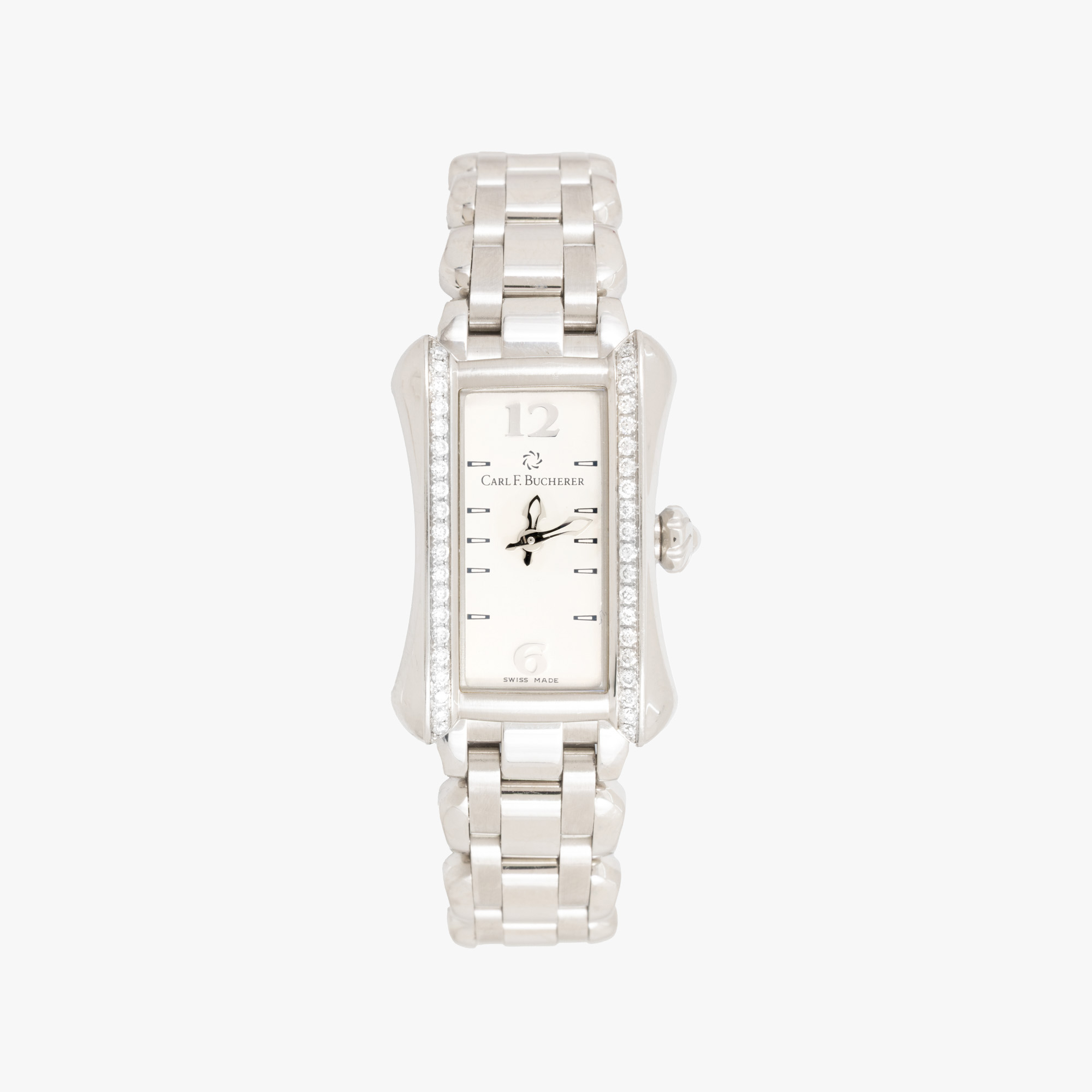 Ceas Carl F. Bucherer Alacria Princess, cu diamante, de mână, de damă